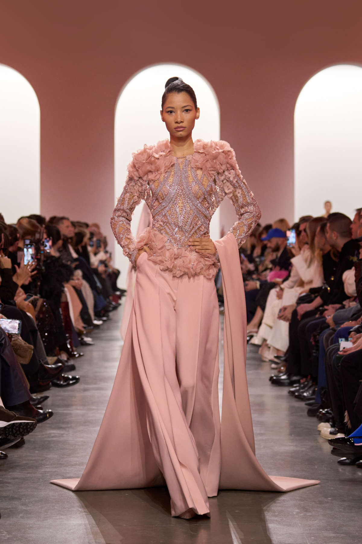 Elie Saab Presents His New Haute Couture Spring Summer 2025 Collection: Portrait Of A Dream