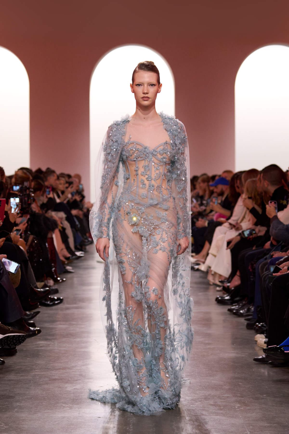 Elie Saab Presents His New Haute Couture Spring Summer 2025 Collection: Portrait Of A Dream