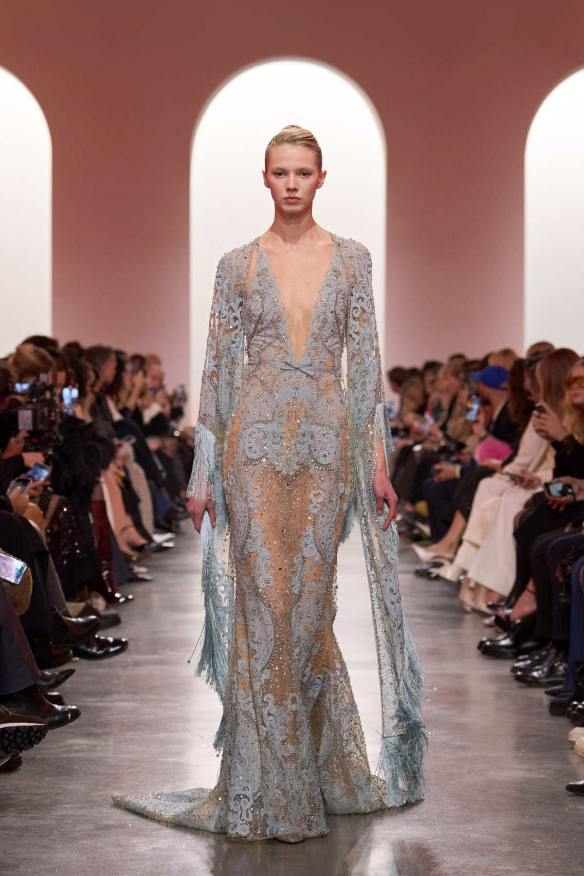 Elie Saab Presents His New Haute Couture Spring Summer 2025 Collection: Portrait Of A Dream