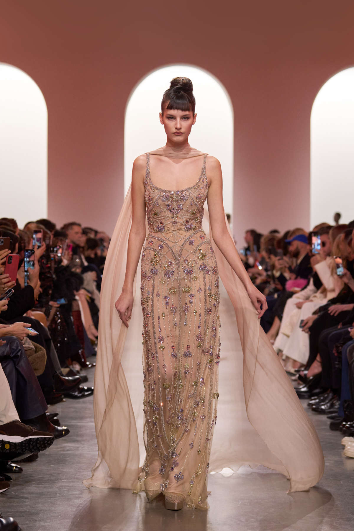 Elie Saab Presents His New Haute Couture Spring Summer 2025 Collection: Portrait Of A Dream