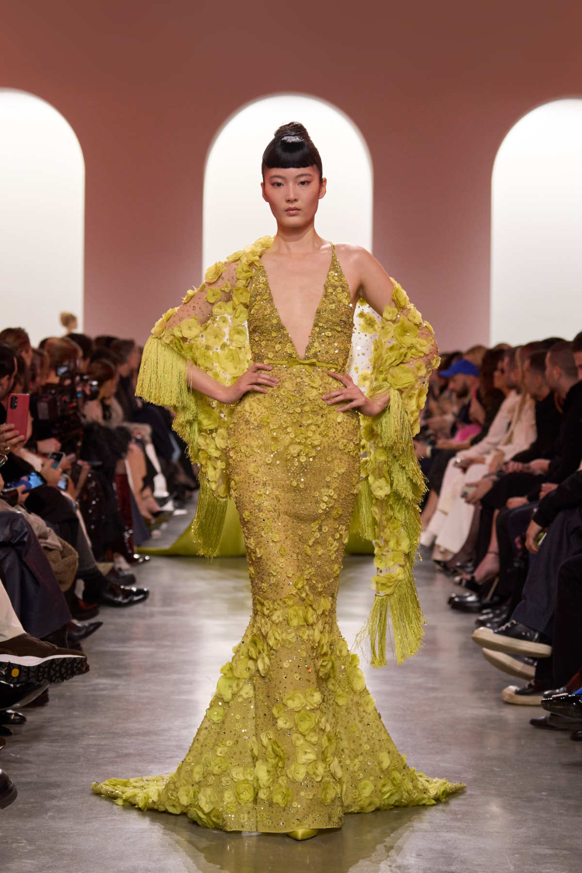 Elie Saab Presents His New Haute Couture Spring Summer 2025 Collection: Portrait Of A Dream