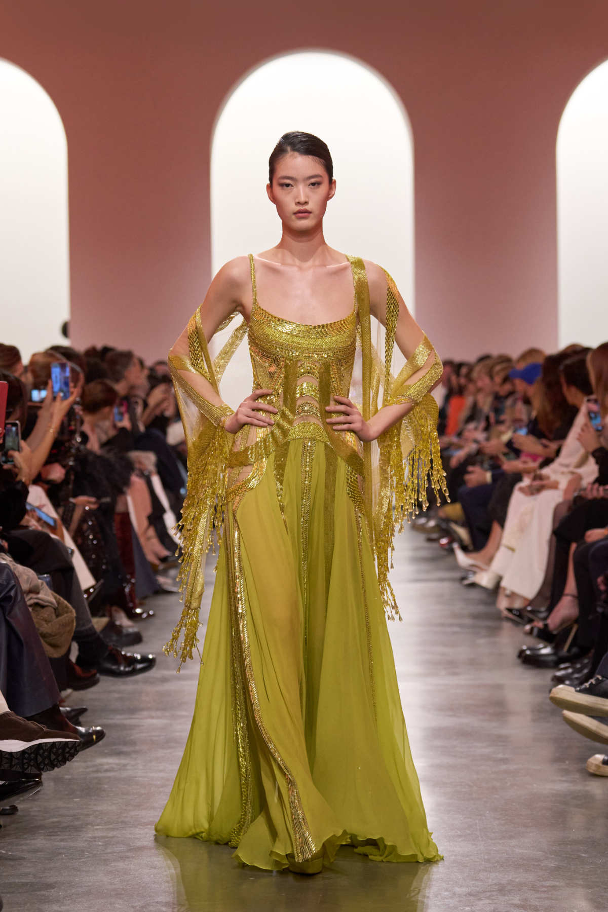 Elie Saab Presents His New Haute Couture Spring Summer 2025 Collection: Portrait Of A Dream