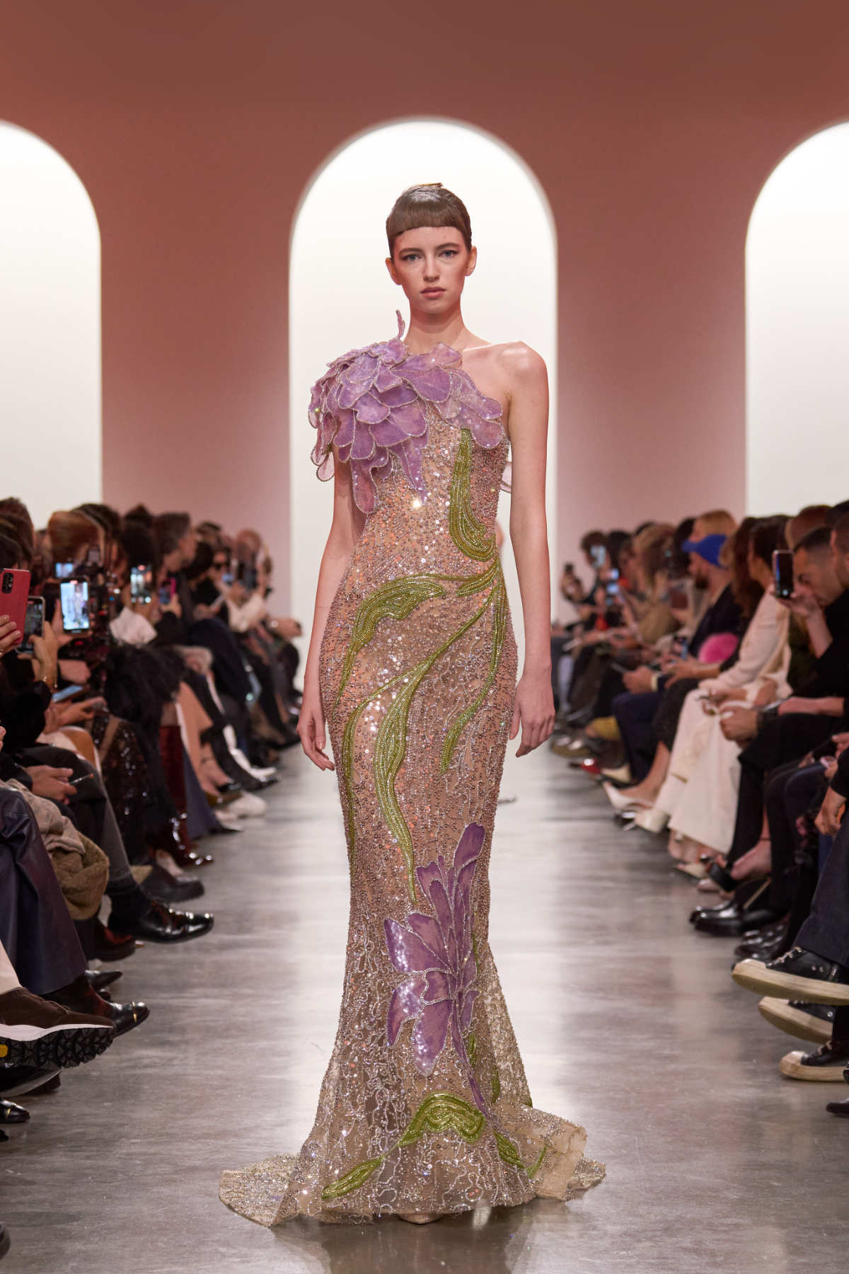 Elie Saab Presents His New Haute Couture Spring Summer 2025 Collection: Portrait Of A Dream