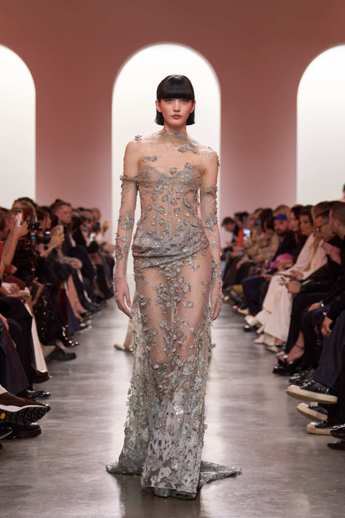 Elie Saab Presents His New Haute Couture Spring Summer 2025 Collection: Portrait Of A Dream