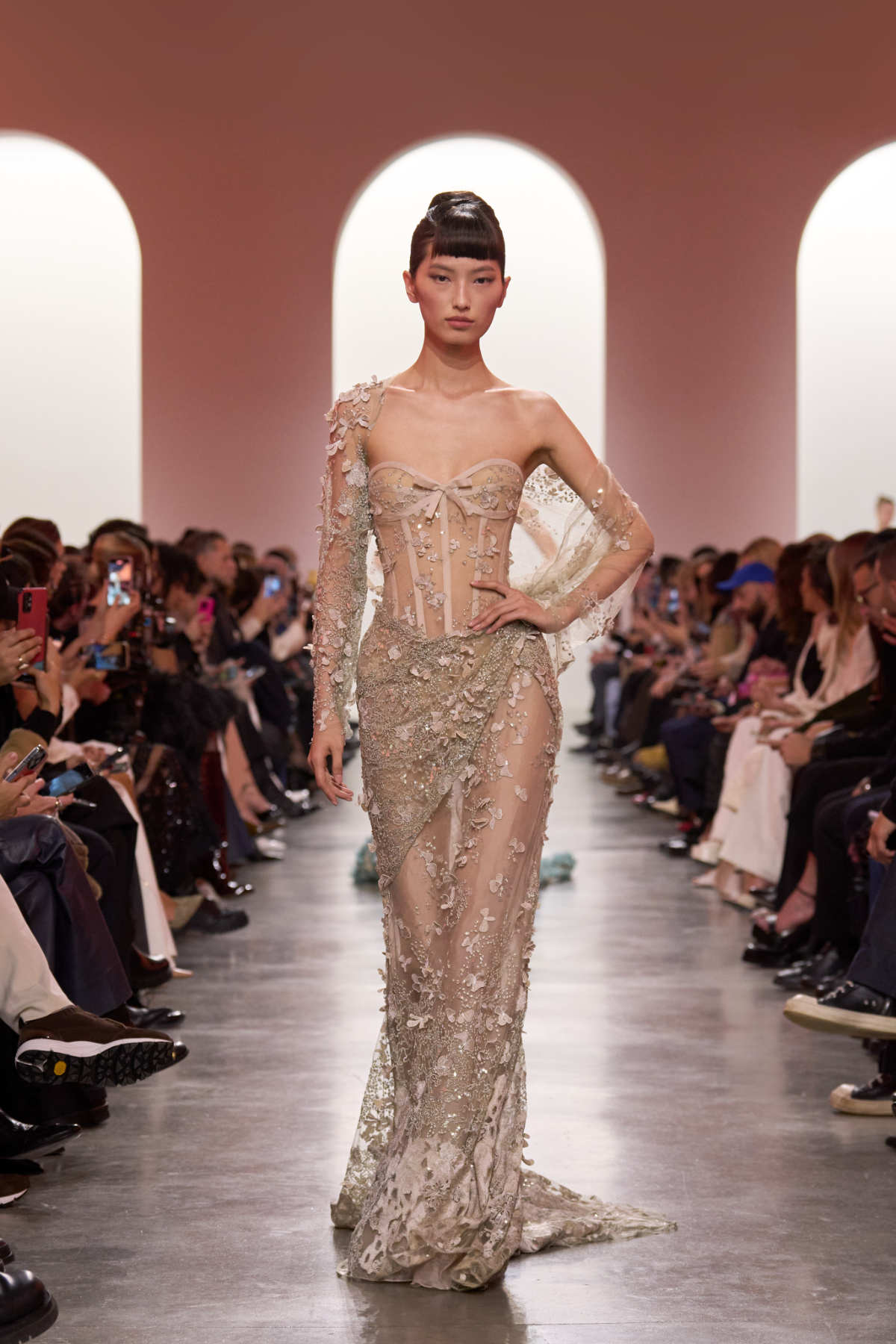 Elie Saab Presents His New Haute Couture Spring Summer 2025 Collection: Portrait Of A Dream