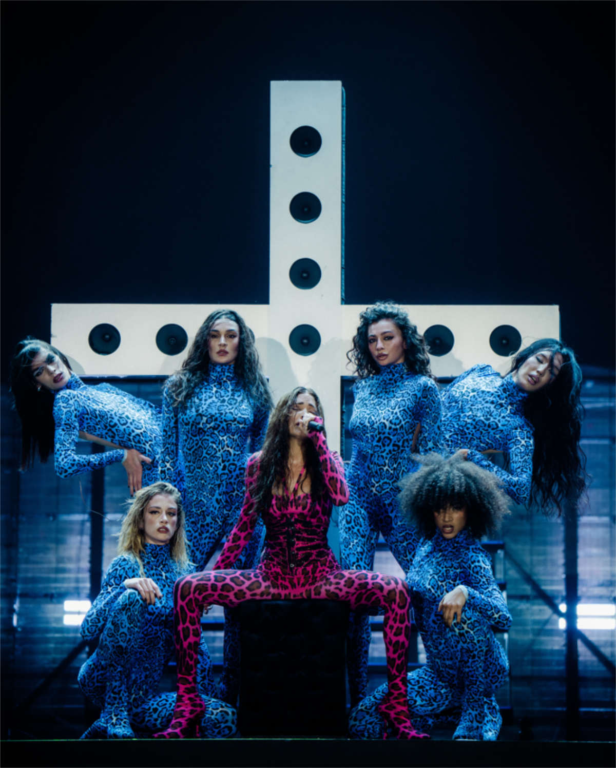 Elodie Dazzles In Custom Roberto Cavalli Atelier Couture By Fausto Puglisi