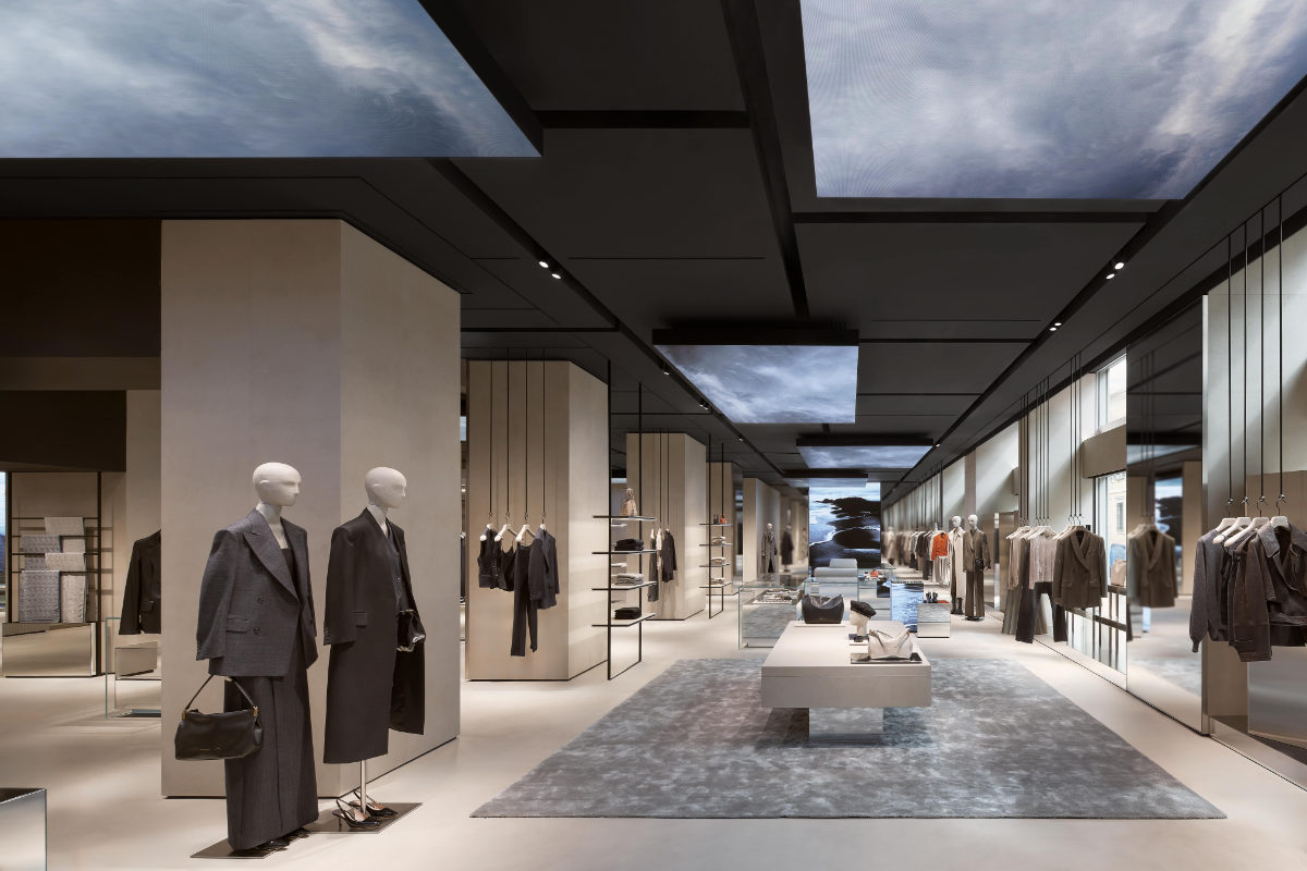 Emporio Armani Reopened Its Flagship Store In Milan