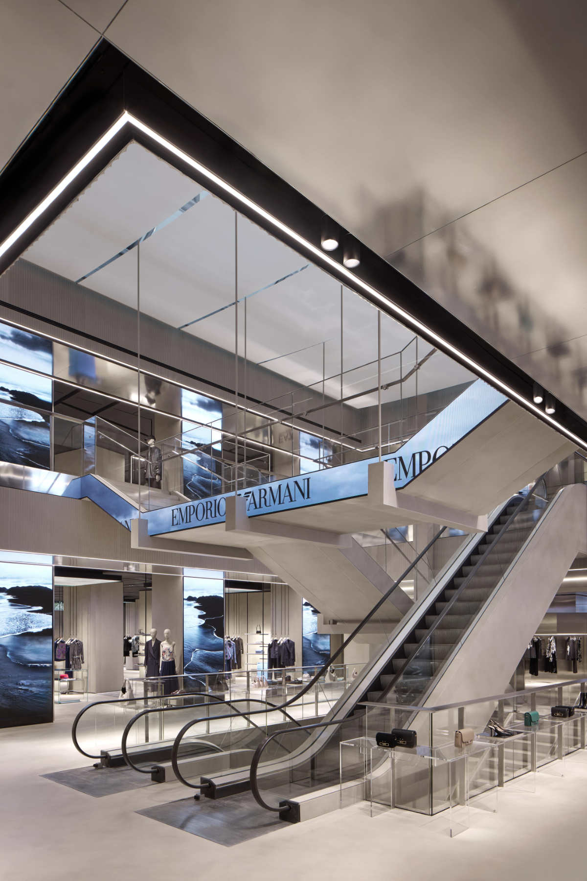 Emporio Armani Reopened Its Flagship Store In Milan