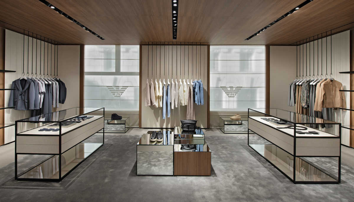 Emporio Armani Opens Its New Store In Vienna