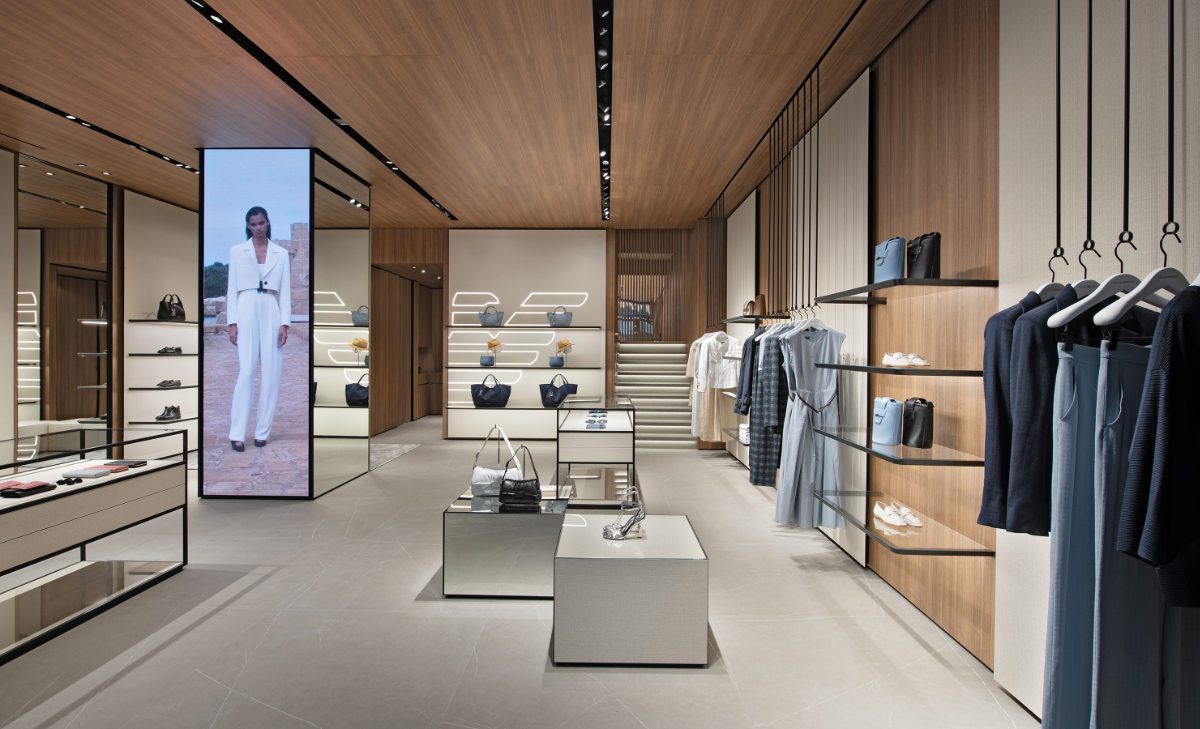 Emporio Armani Opens Its New Store In Vienna
