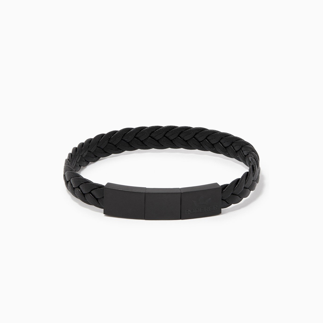 Discover The New Enzo Bracelet in Woven Leather