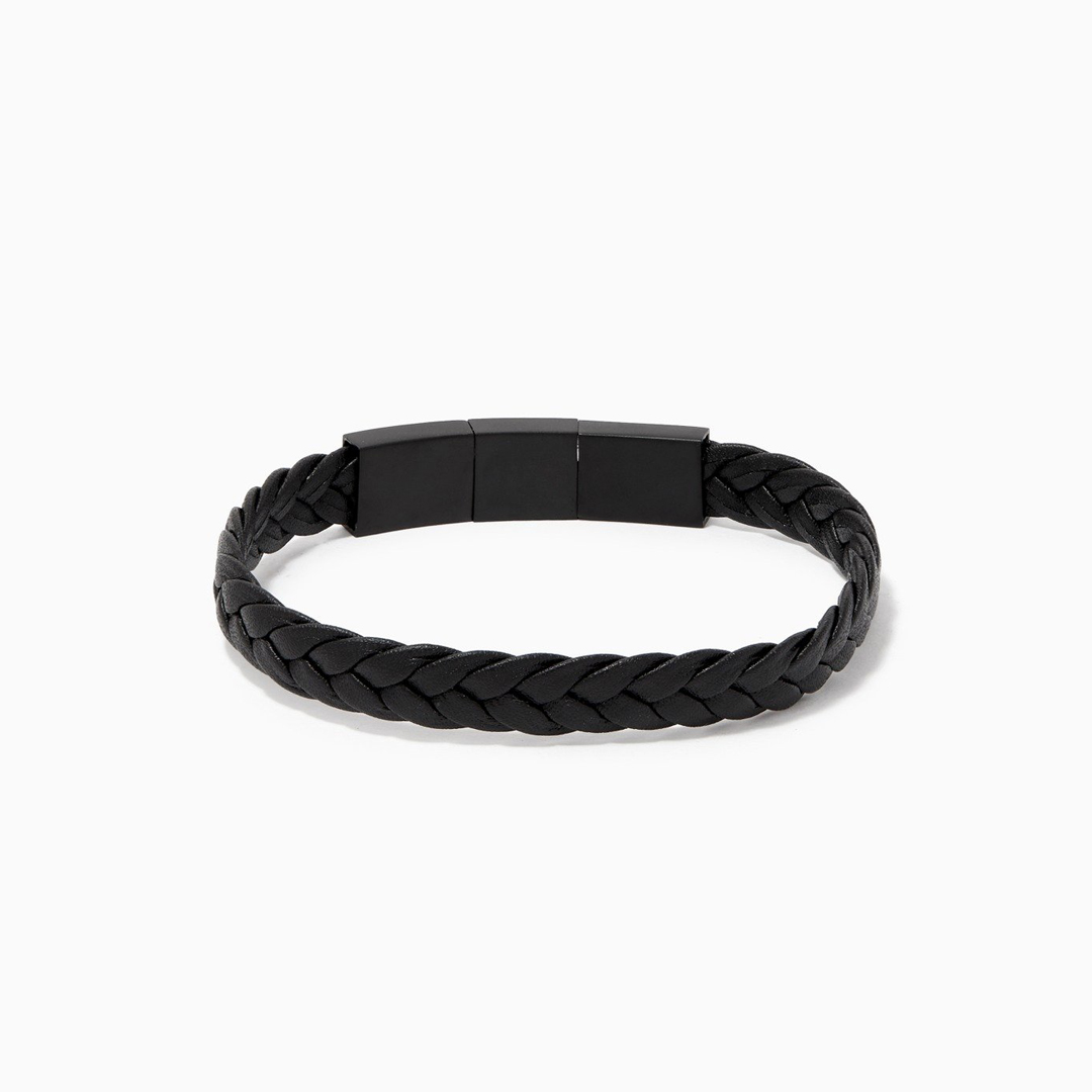 Discover The New Enzo Bracelet in Woven Leather