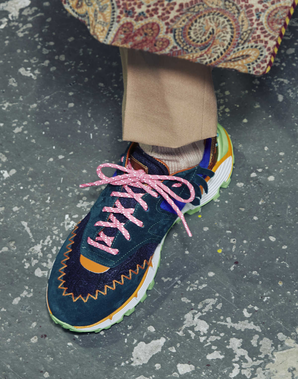 Etro Launches The New Earthbeat Sneaker