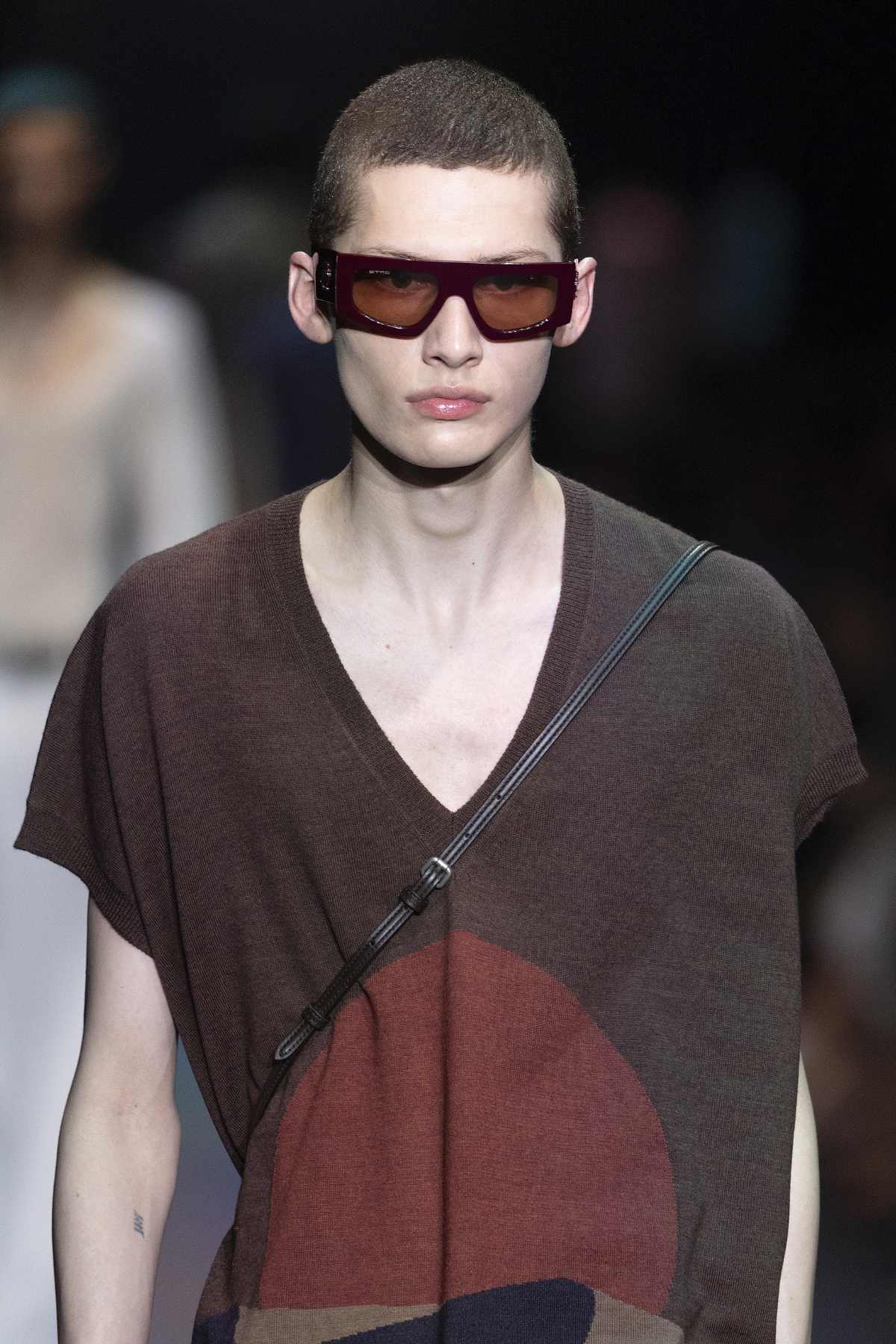 Etro Debuts Its First Sunglasses With Safilo During The SS24 Men's Fashion Show
