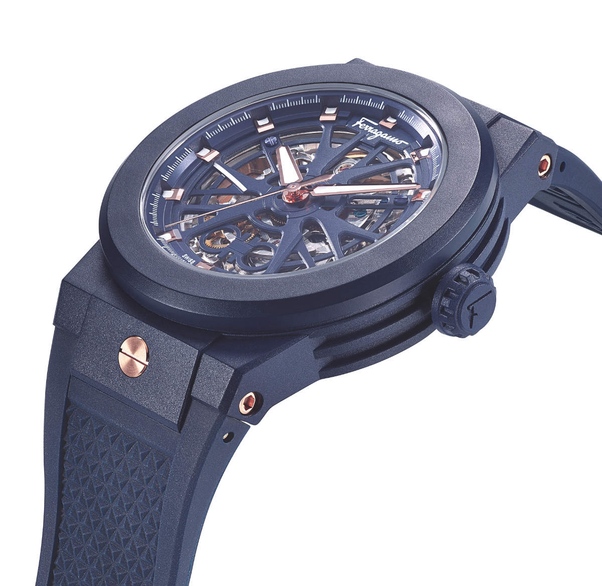 F-80 Skeleton - Ferragamo's Iconic Watches Now Made With Responsible Materials