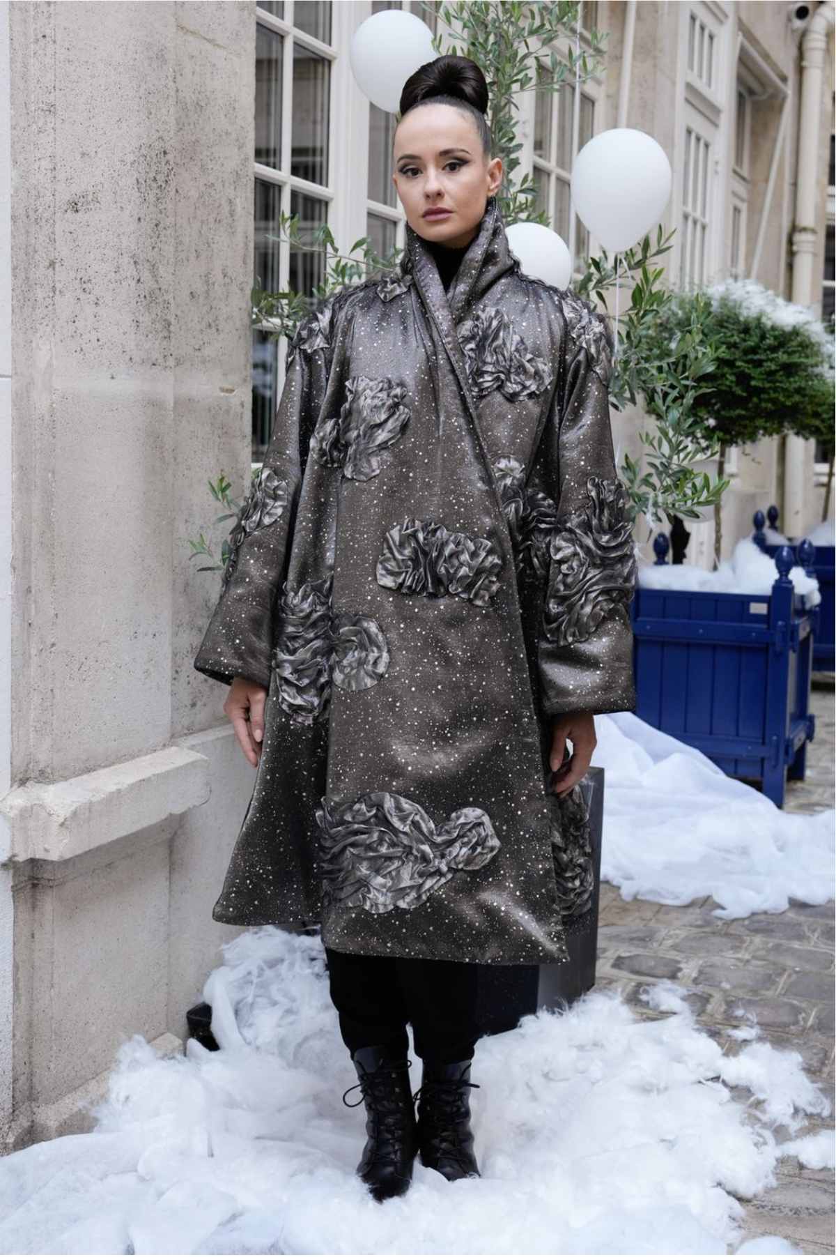 Franck Sorbier Presents His New Haute Couture 2024/2025 Winter Collection: Nuages