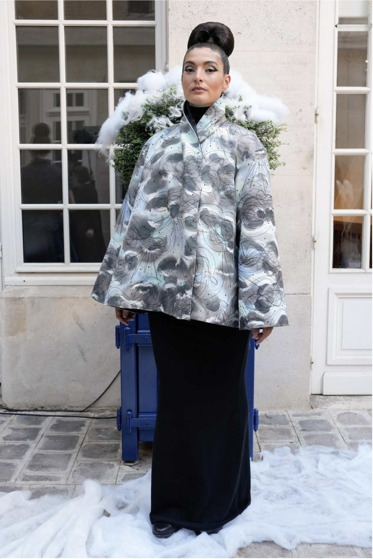 Franck Sorbier Presents His New Haute Couture 2024/2025 Winter Collection: Nuages