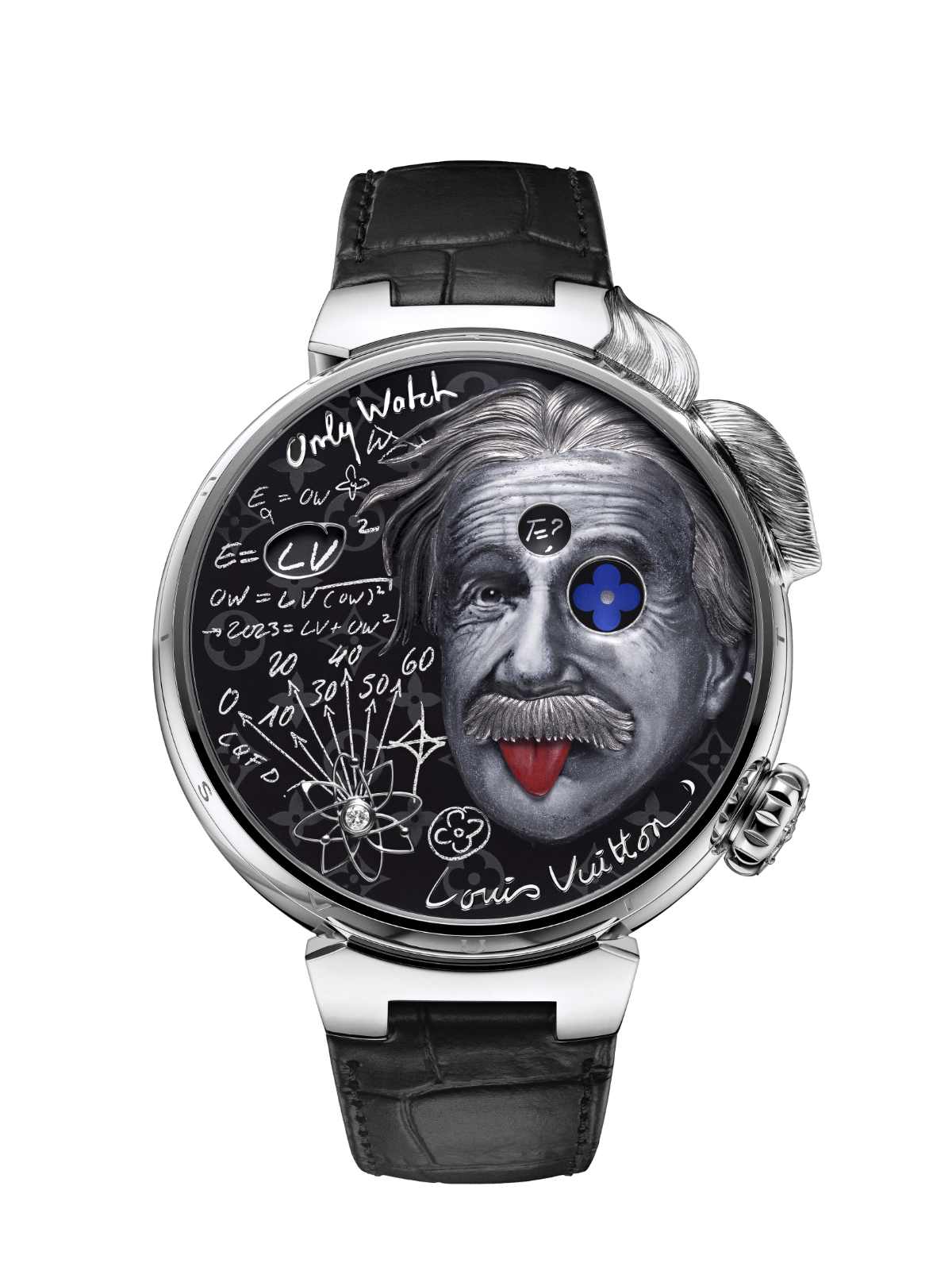 Louis Vuitton Presents Its Tambour Einstein Automata Only Watch 2023