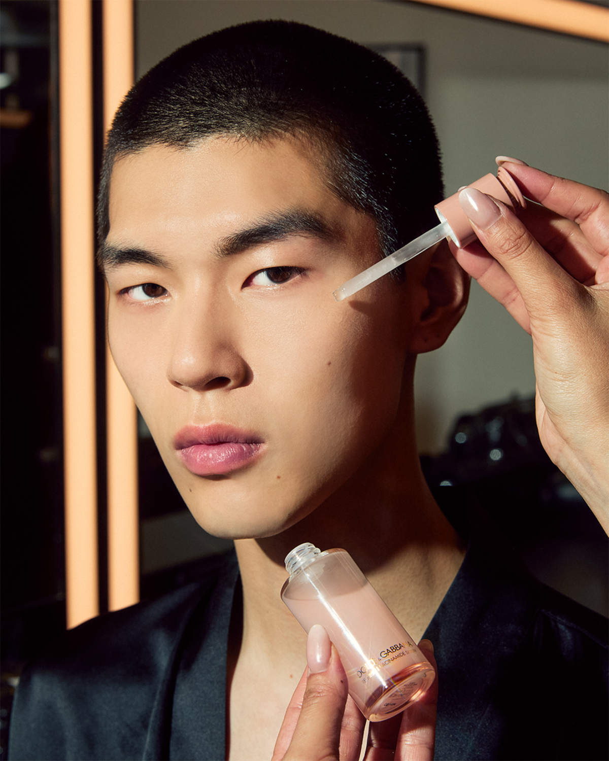 Beauty Looks Of The Dolce&Gabbana Men’s Spring/Summer 2026 Fashion Show: Pyjama Boys