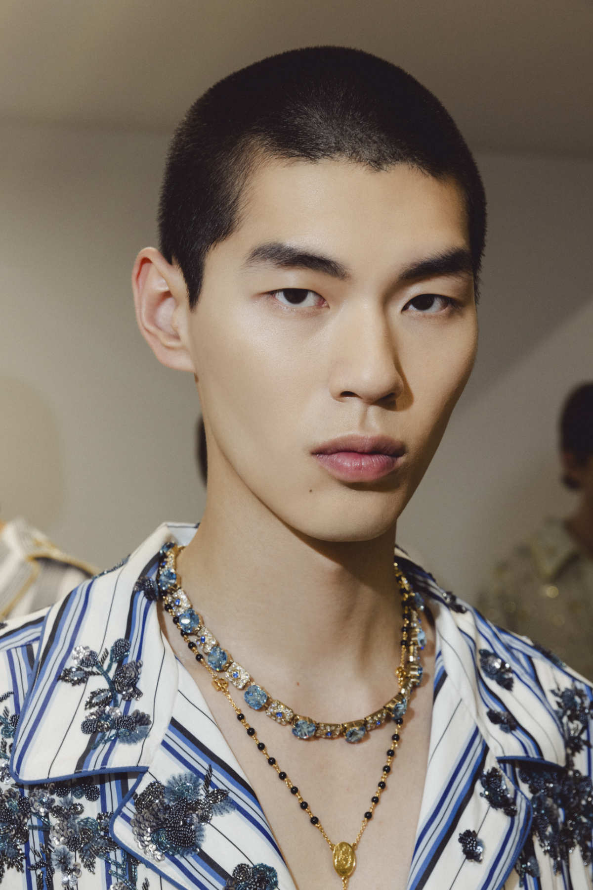 Beauty Looks Of The Dolce&Gabbana Men’s Spring/Summer 2026 Fashion Show: Pyjama Boys