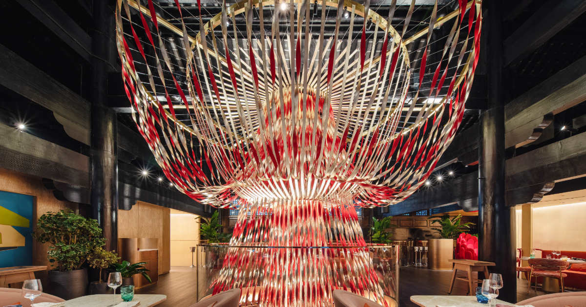 Louis Vuitton Unveiled A Restaurant Beside Its Chengdu Maison: The Hall By Louis Vuitton