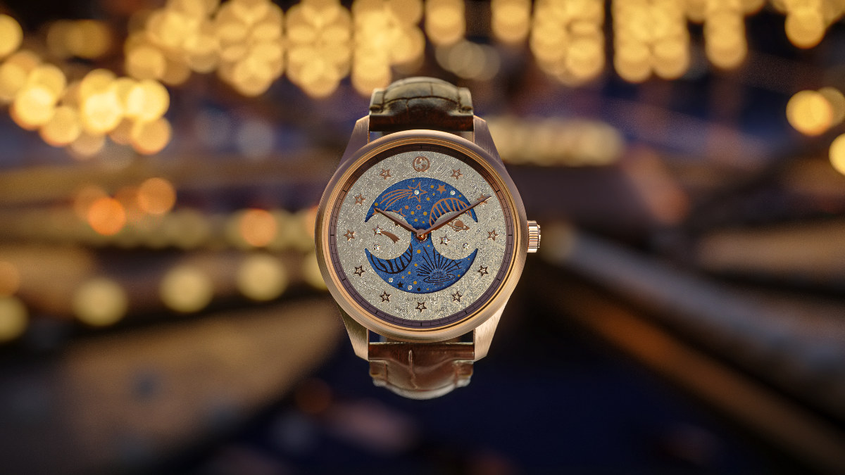 More exquisite than ever, Gucci takes us on a hypnotizing horological  journey