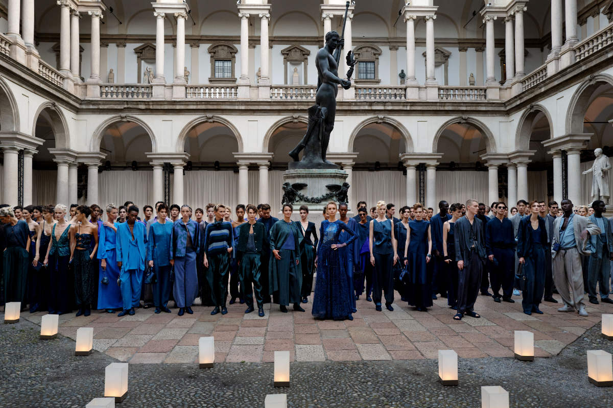 Giorgio Armani Presents His Final Women’s Collection: Spring/Summer 2026