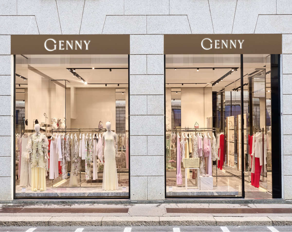 Genny Opens New Boutique In Via Sant'Andrea In Milan