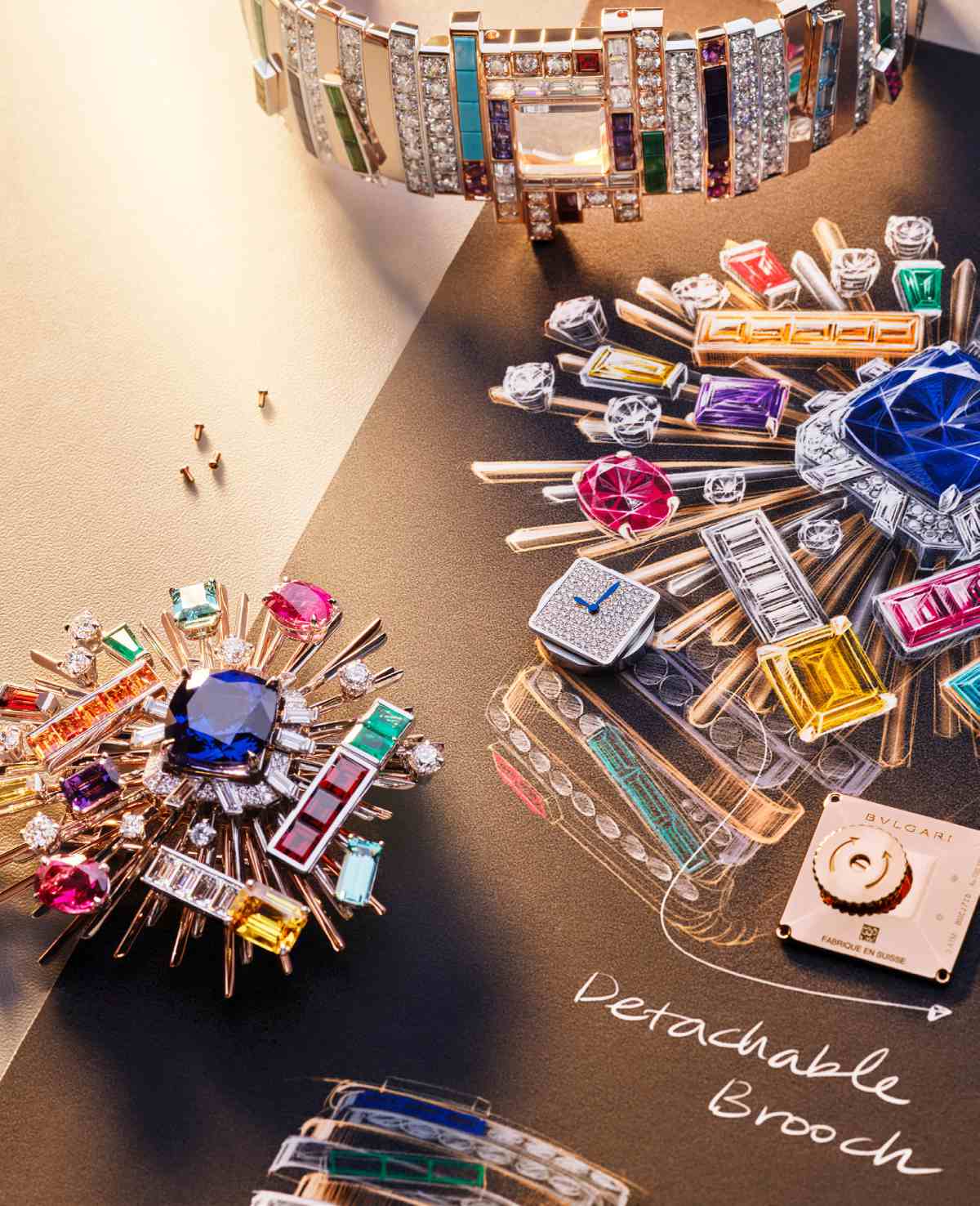 Bvlgari Unveils Its New High Jewelry And High-End Watches Polychroma