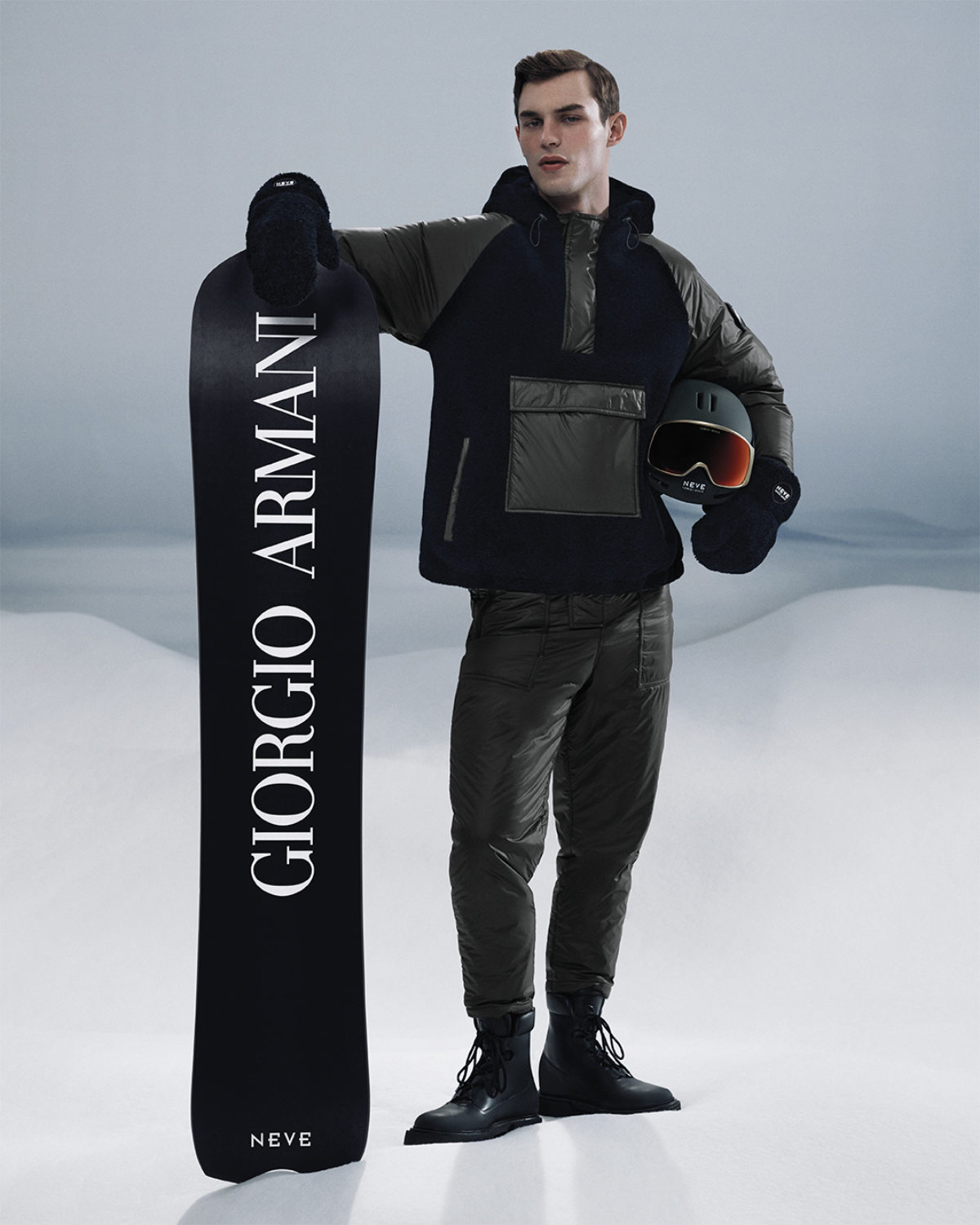 Giorgio Armani Reboots His Neve Skiwear Label in St. Moritz