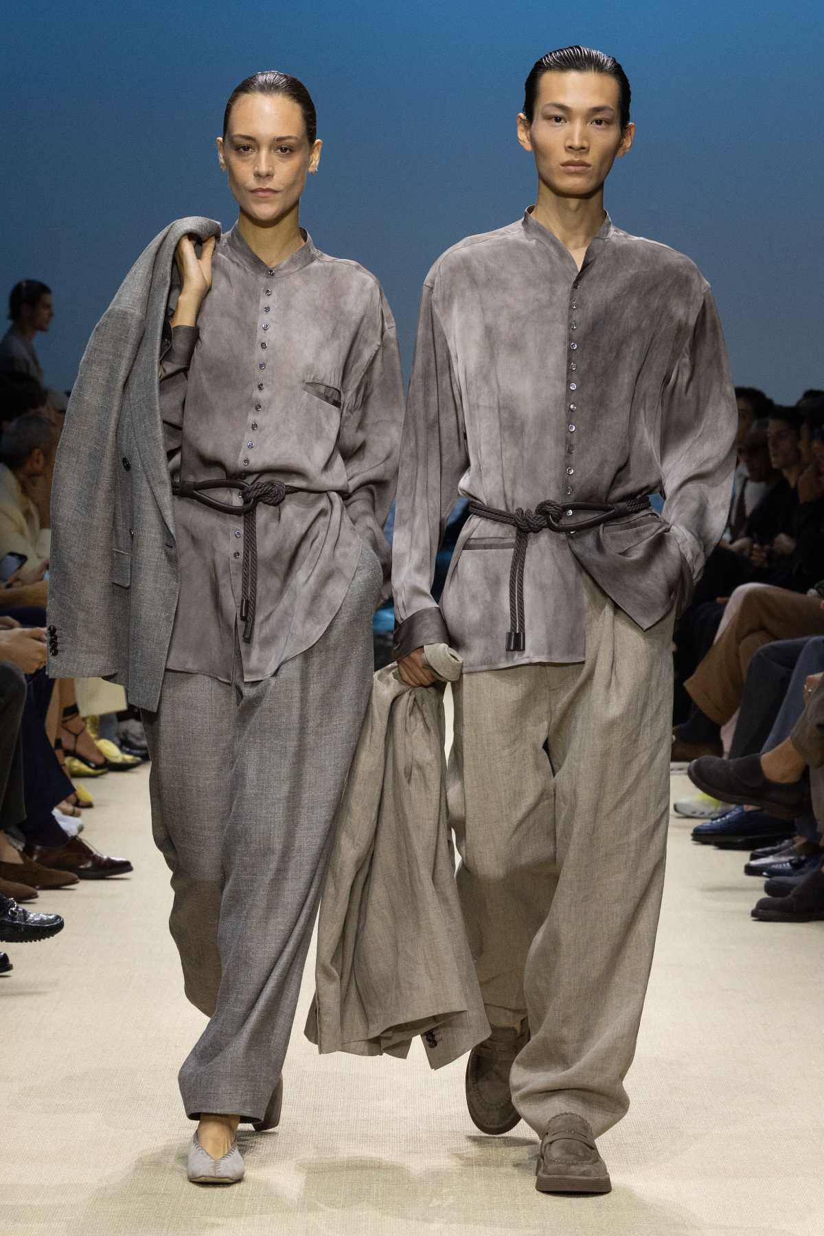 Giorgio Armani Presents His New Spring/Summer 2026 Men's Collection: With Signature Harmony