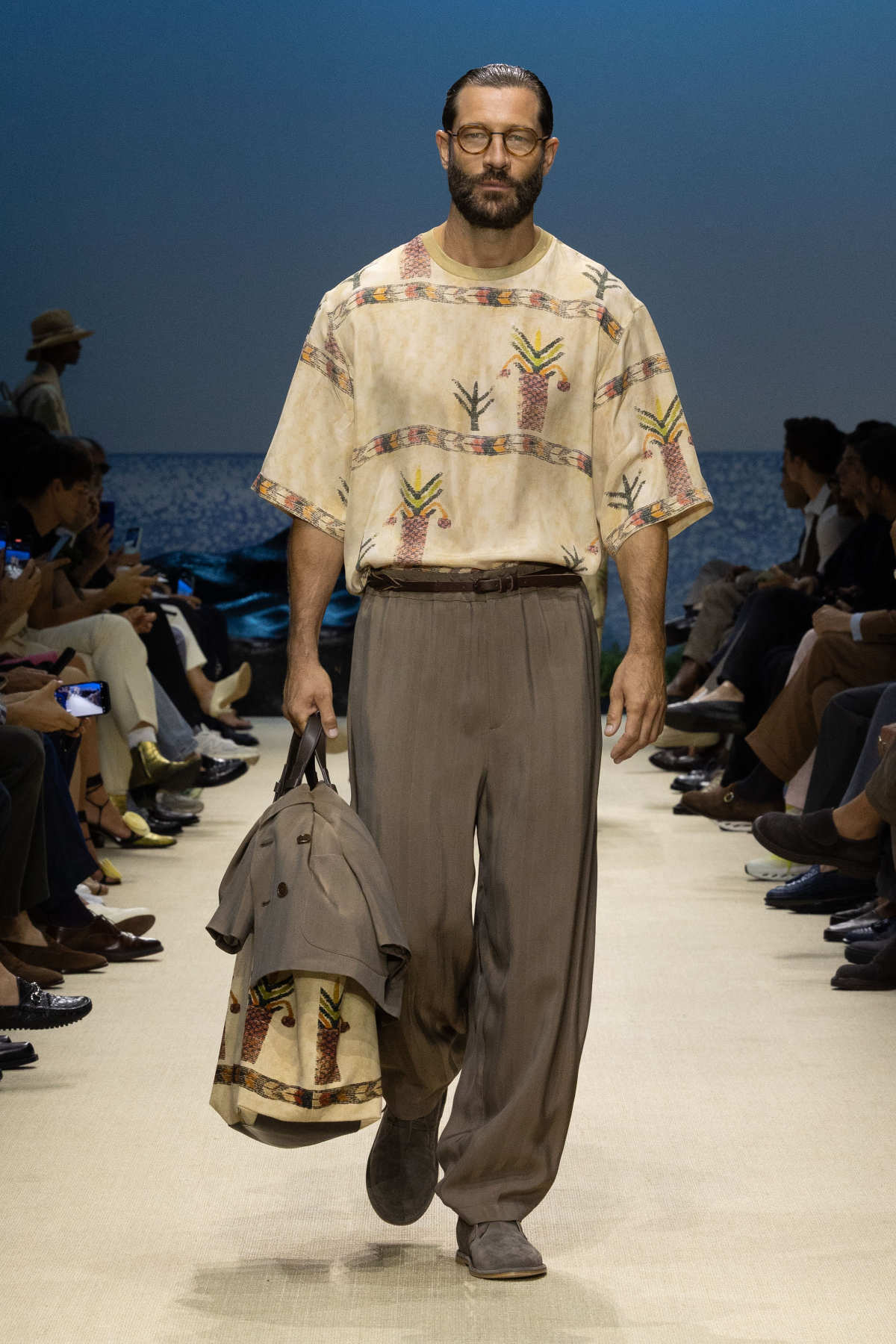 Giorgio Armani Presents His New Spring/Summer 2026 Men's Collection: With Signature Harmony