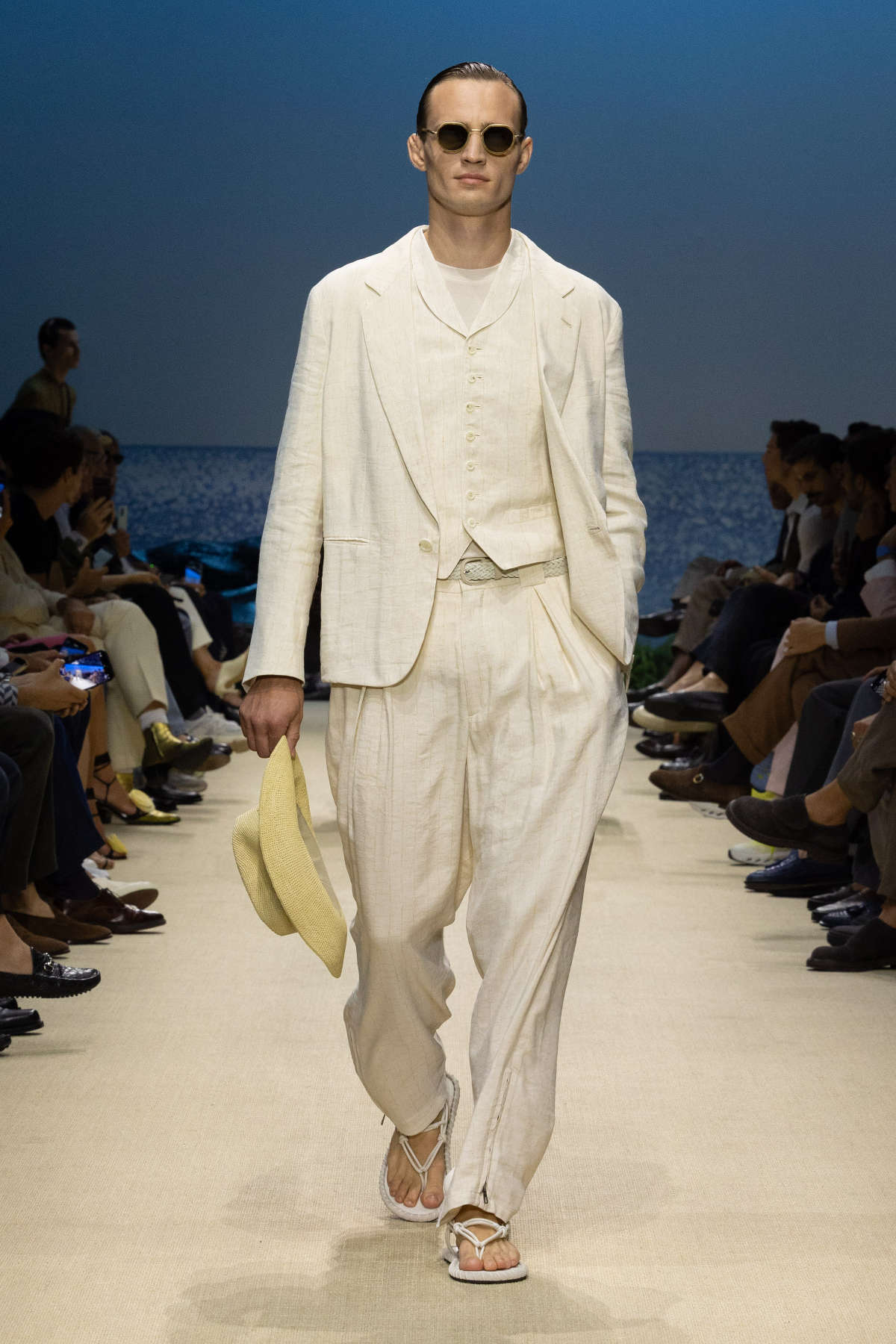 Giorgio Armani Presents His New Spring/Summer 2026 Men's Collection: With Signature Harmony