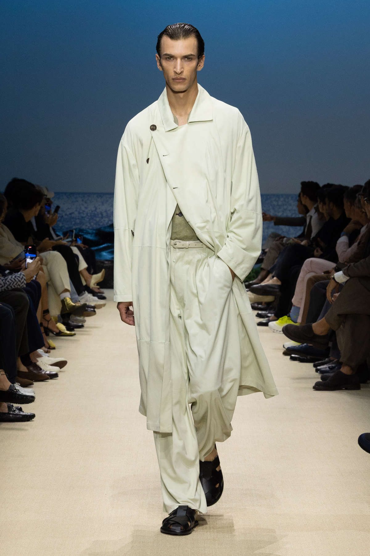 Giorgio Armani Presents His New Spring/Summer 2026 Men's Collection: With Signature Harmony