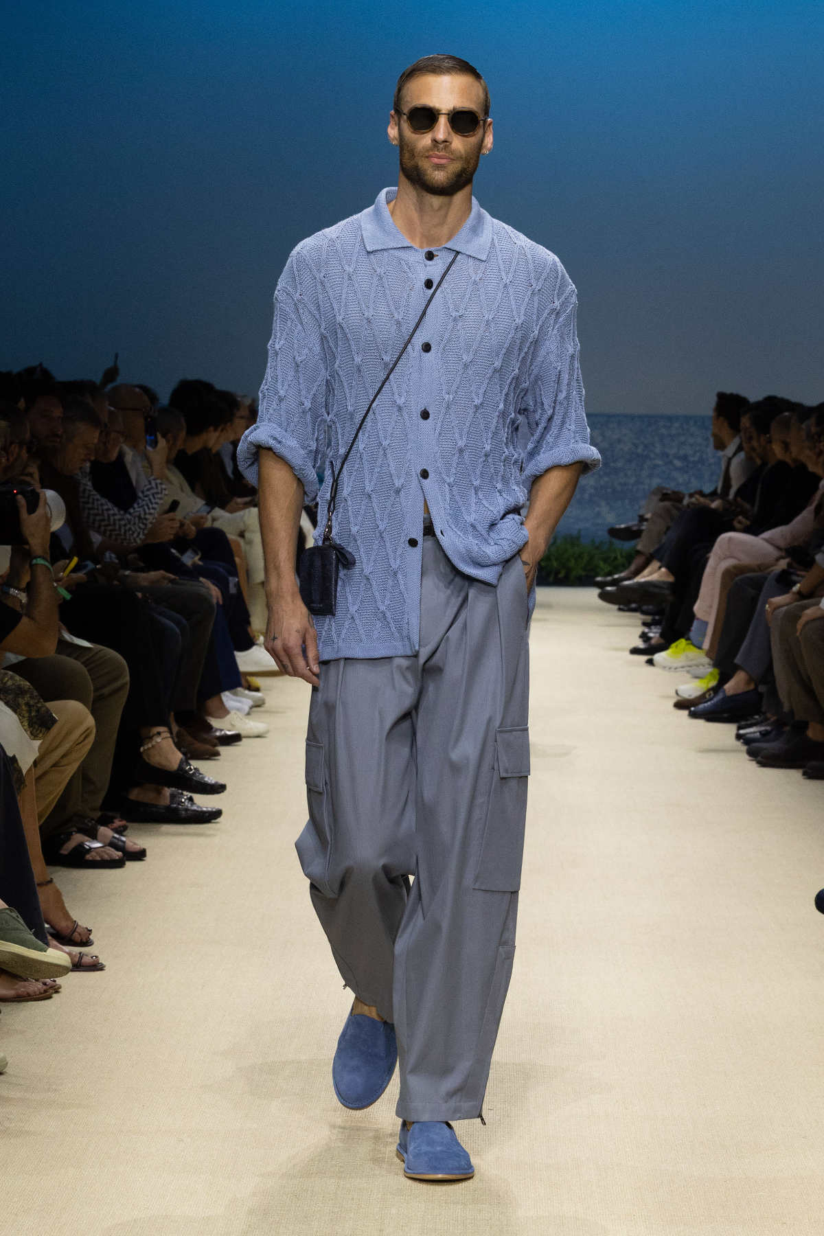 Giorgio Armani Presents His New Spring/Summer 2026 Men's Collection: With Signature Harmony