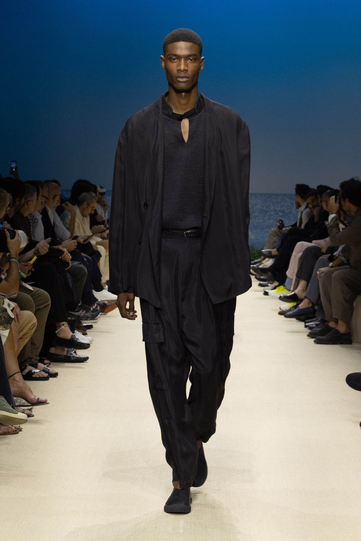 Giorgio Armani Presents His New Spring/Summer 2026 Men's Collection: With Signature Harmony