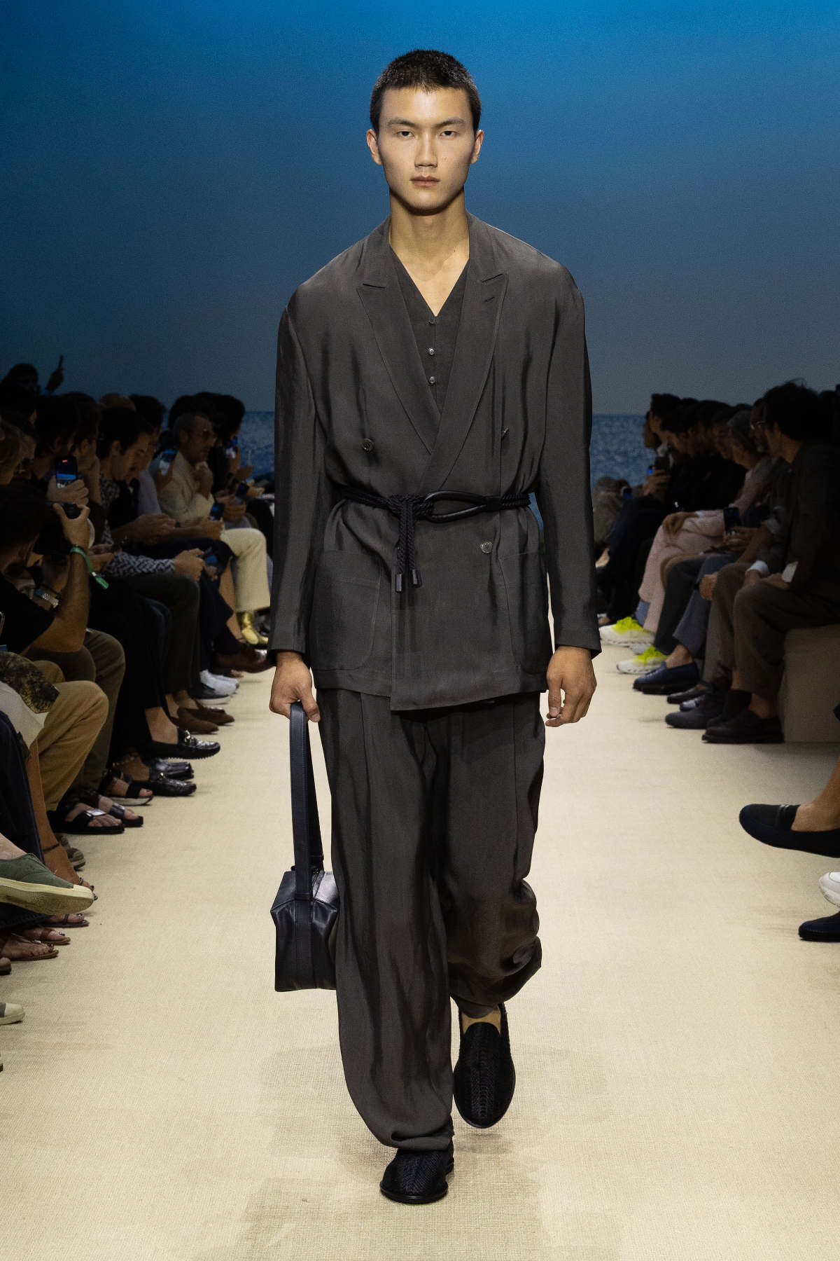 Giorgio Armani Presents His New Spring/Summer 2026 Men's Collection: With Signature Harmony