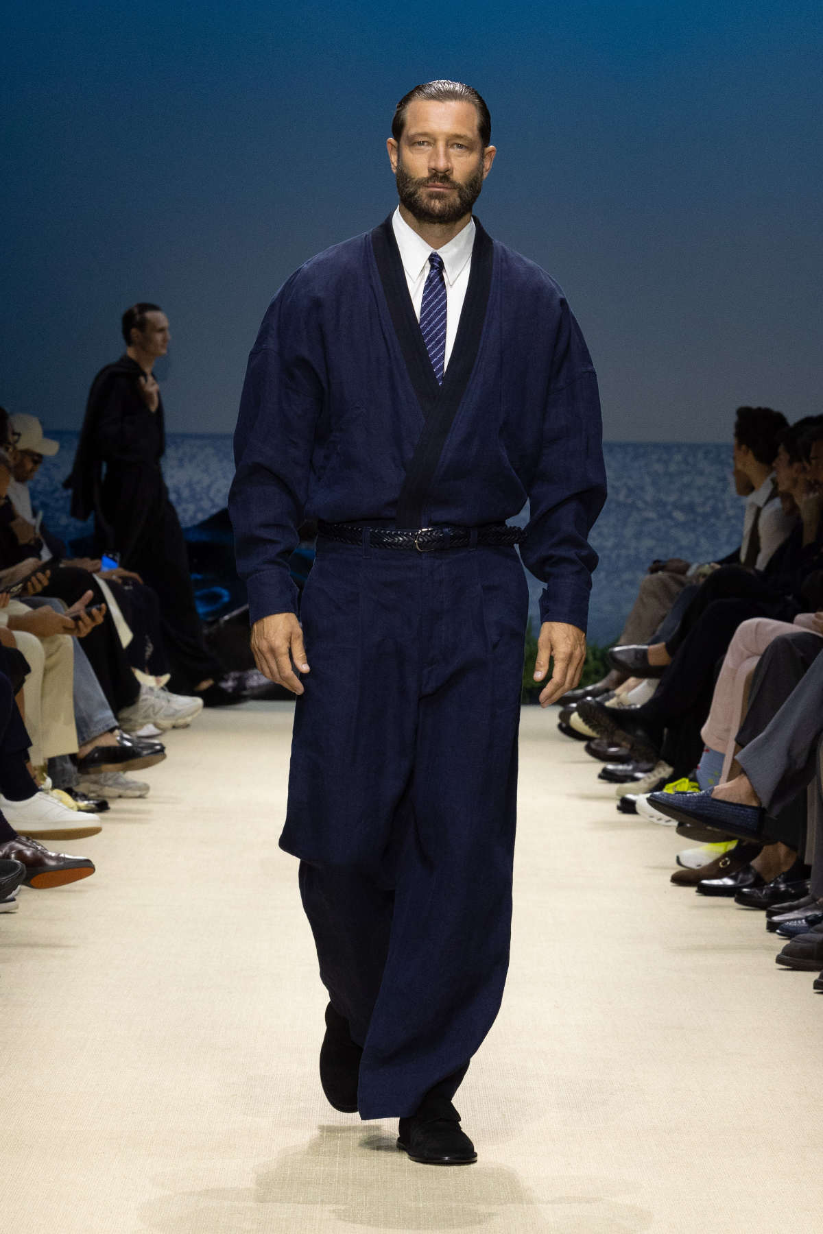 Giorgio Armani Presents His New Spring/Summer 2026 Men's Collection: With Signature Harmony