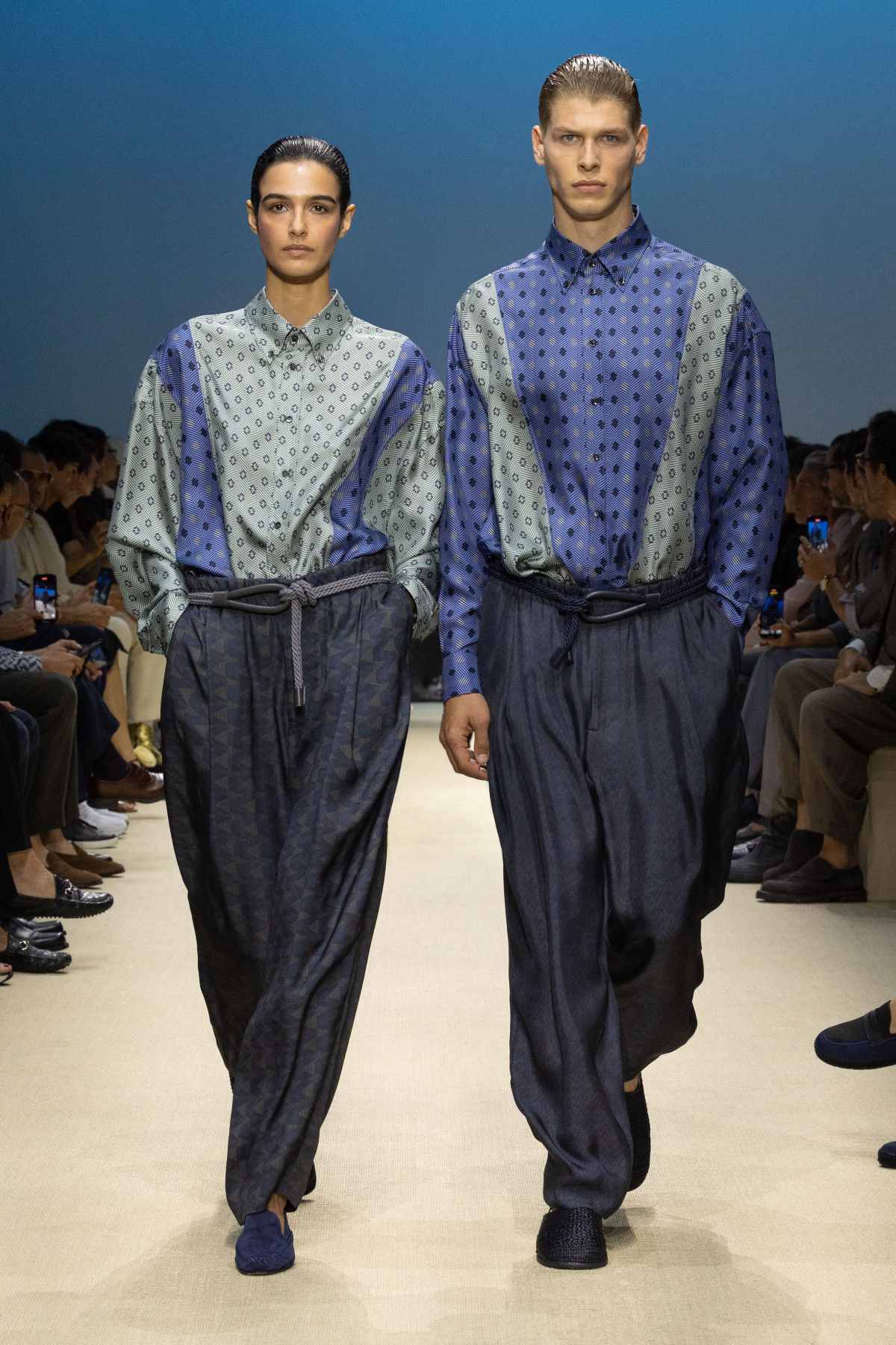 Giorgio Armani Presents His New Spring/Summer 2026 Men's Collection: With Signature Harmony