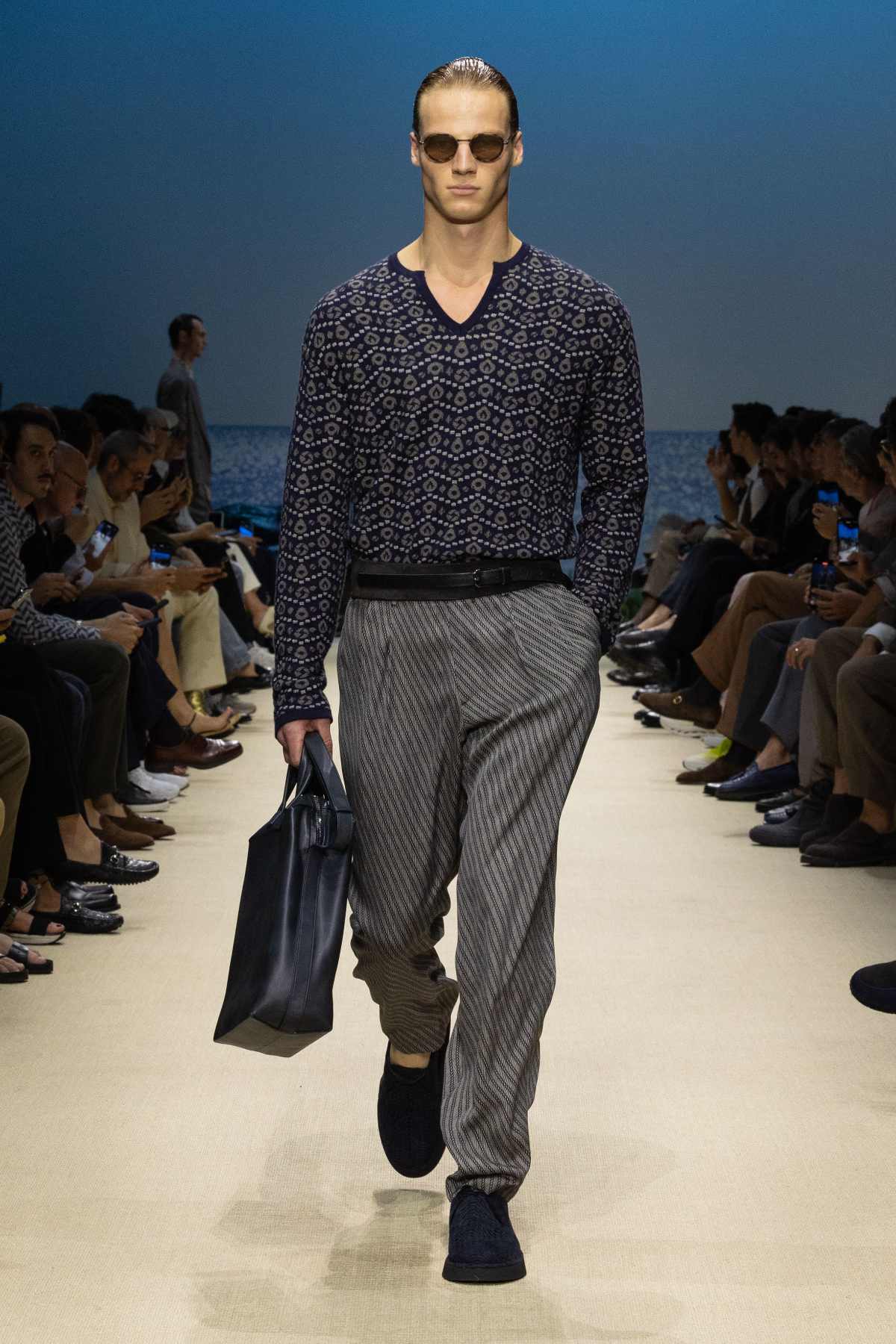 Giorgio Armani Presents His New Spring/Summer 2026 Men's Collection: With Signature Harmony