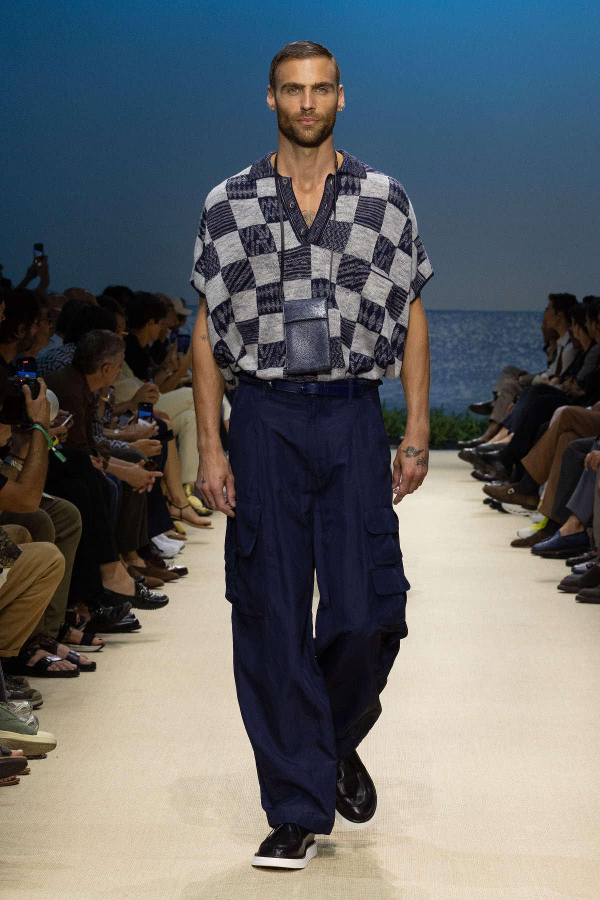 Giorgio Armani Presents His New Spring/Summer 2026 Men's Collection: With Signature Harmony