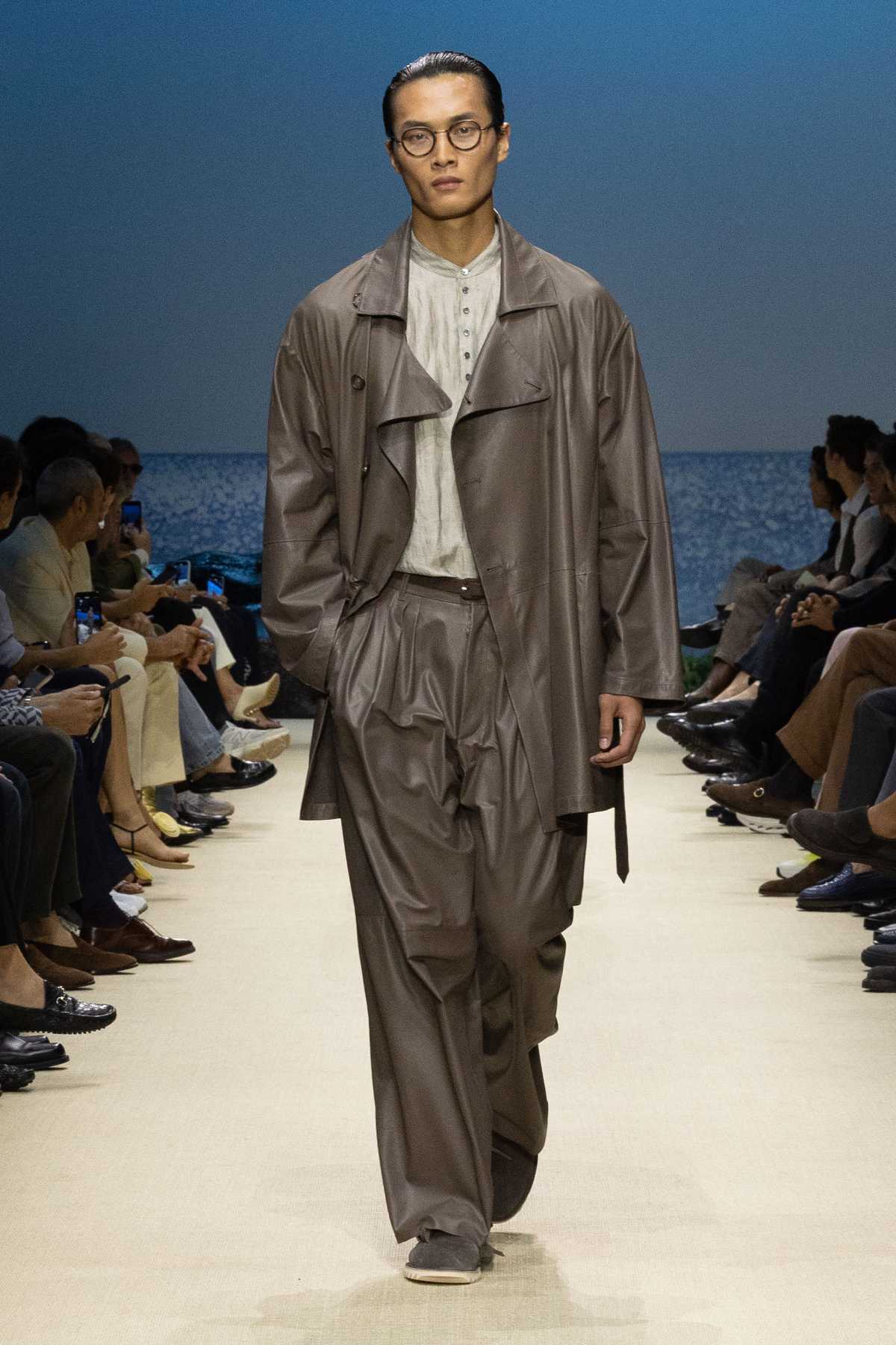 Giorgio Armani Presents His New Spring/Summer 2026 Men's Collection: With Signature Harmony