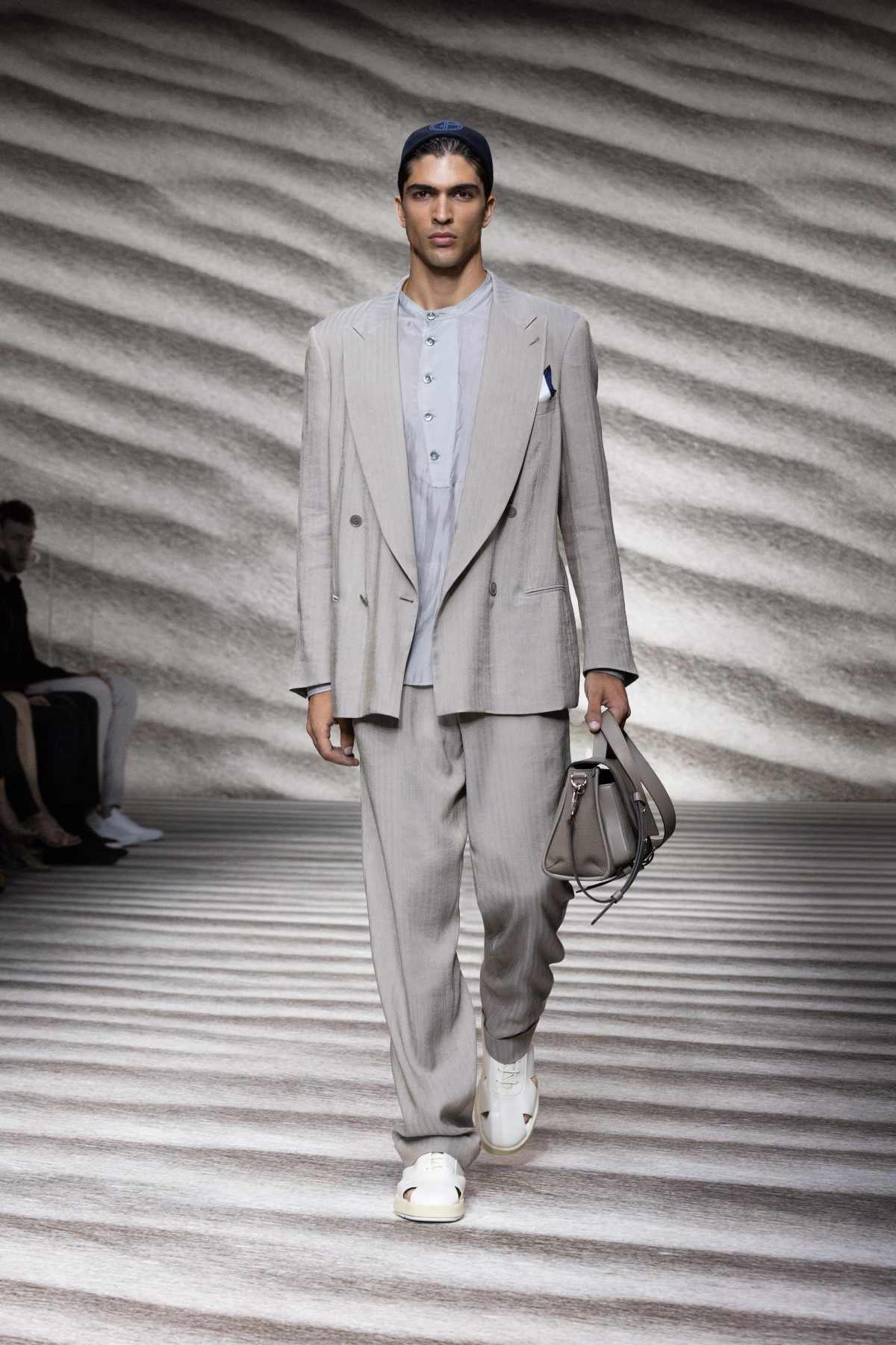 Armani Armani Presents His New Spring Summer 2023 Collection