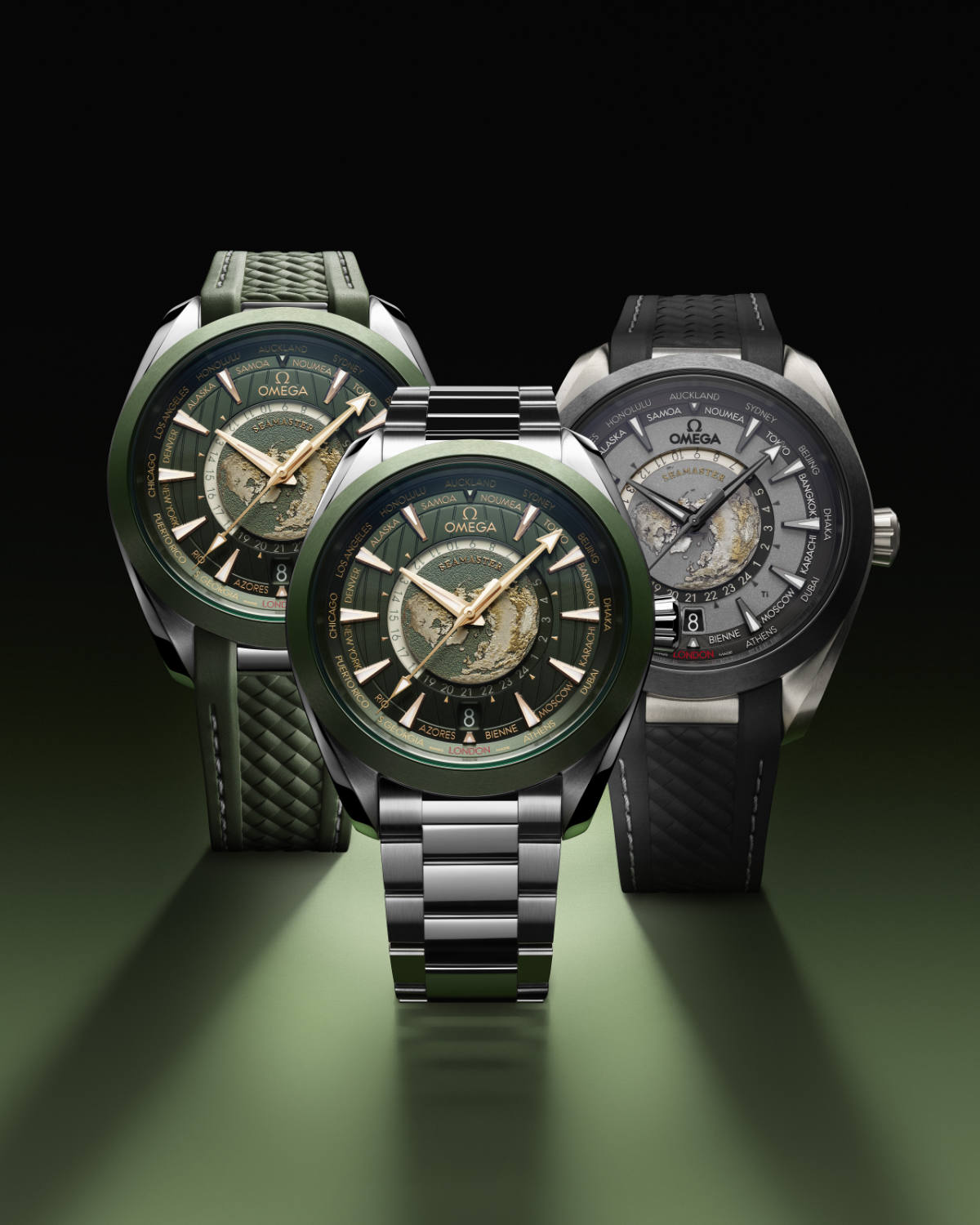 OMEGA Expands The Worldtimer Collection To Include Three New Models