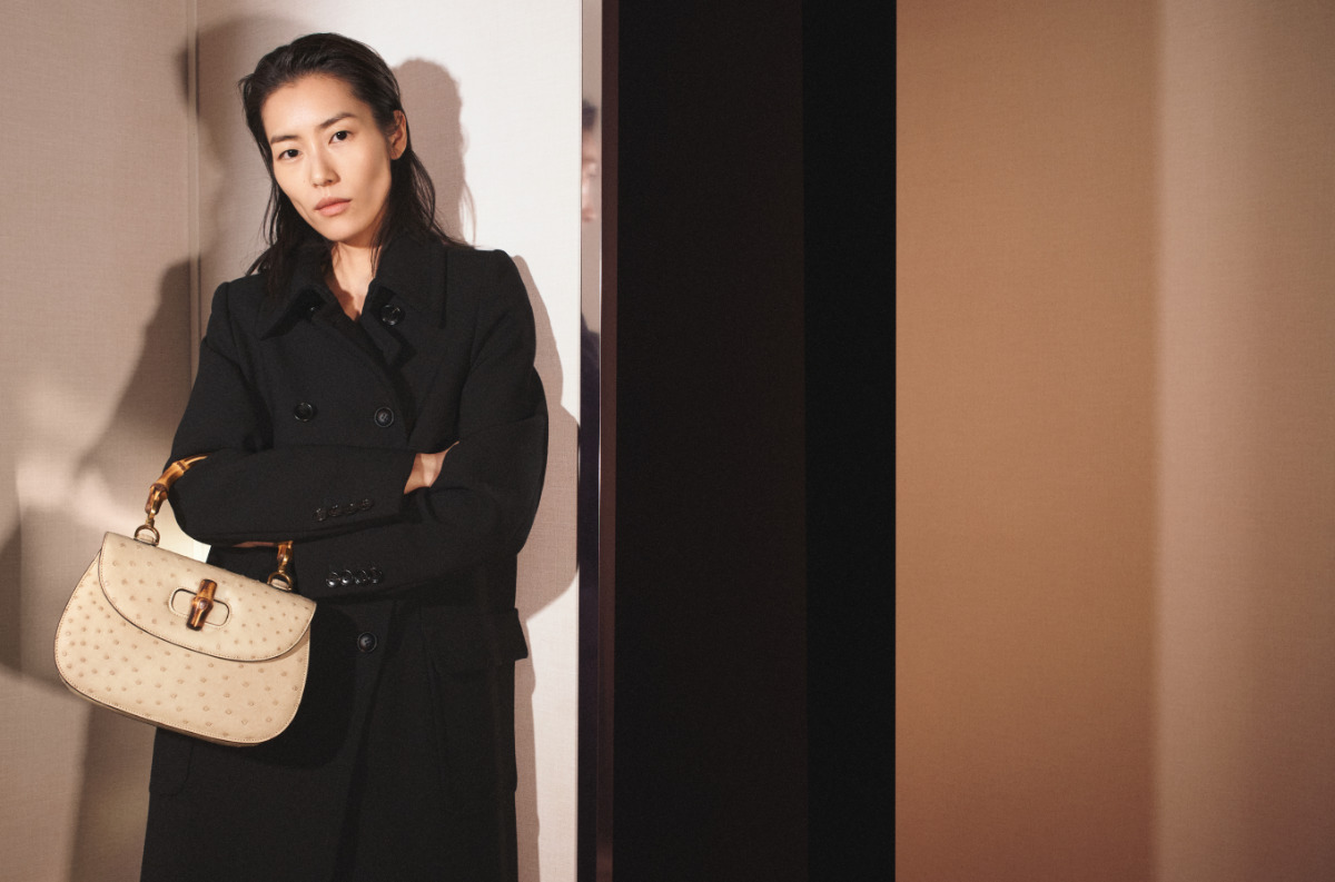 The New Gucci Bamboo 1947 Campaign Featuring Liu Wen