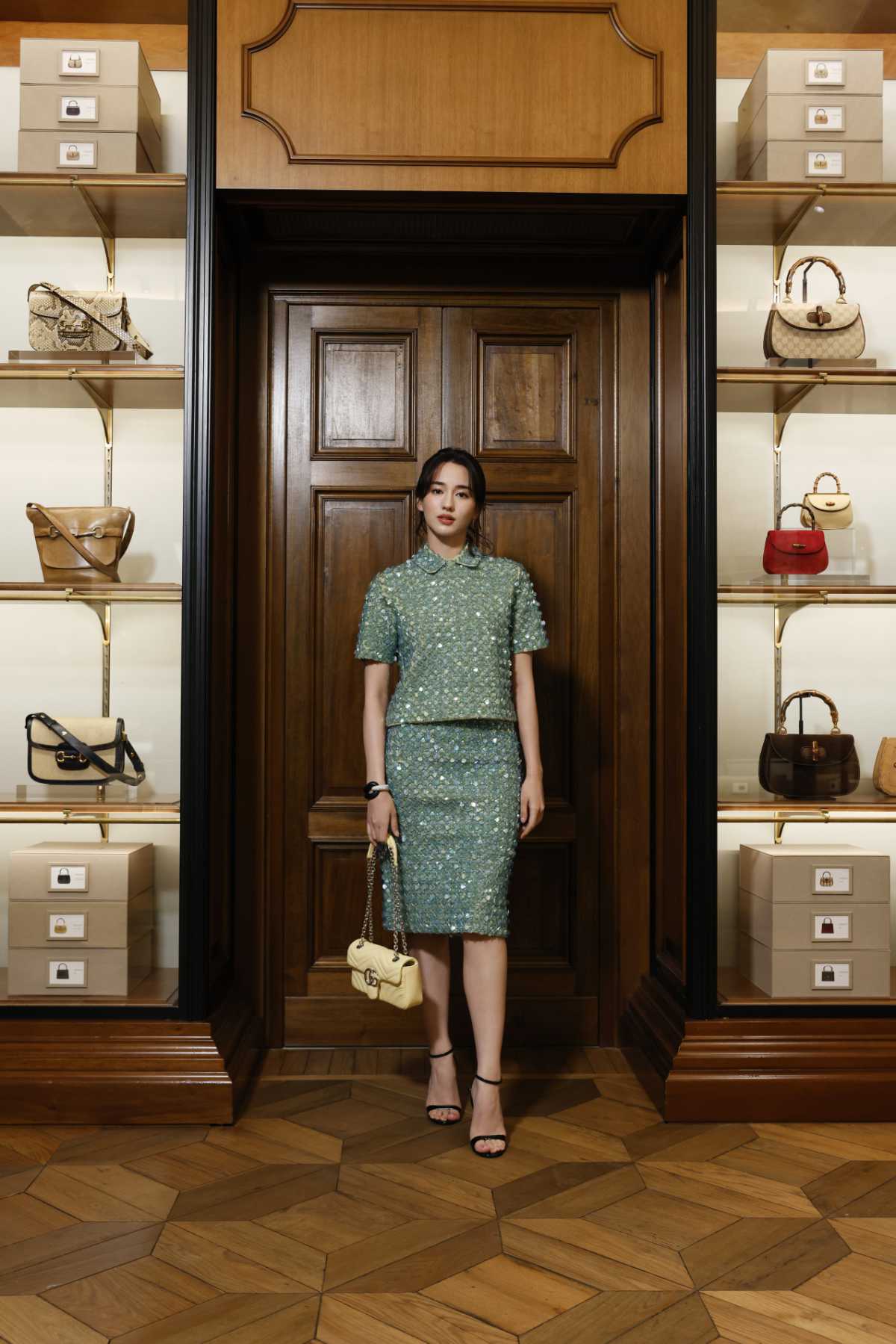 Gucci Presents A New Design Of The GG Marmont Handbag