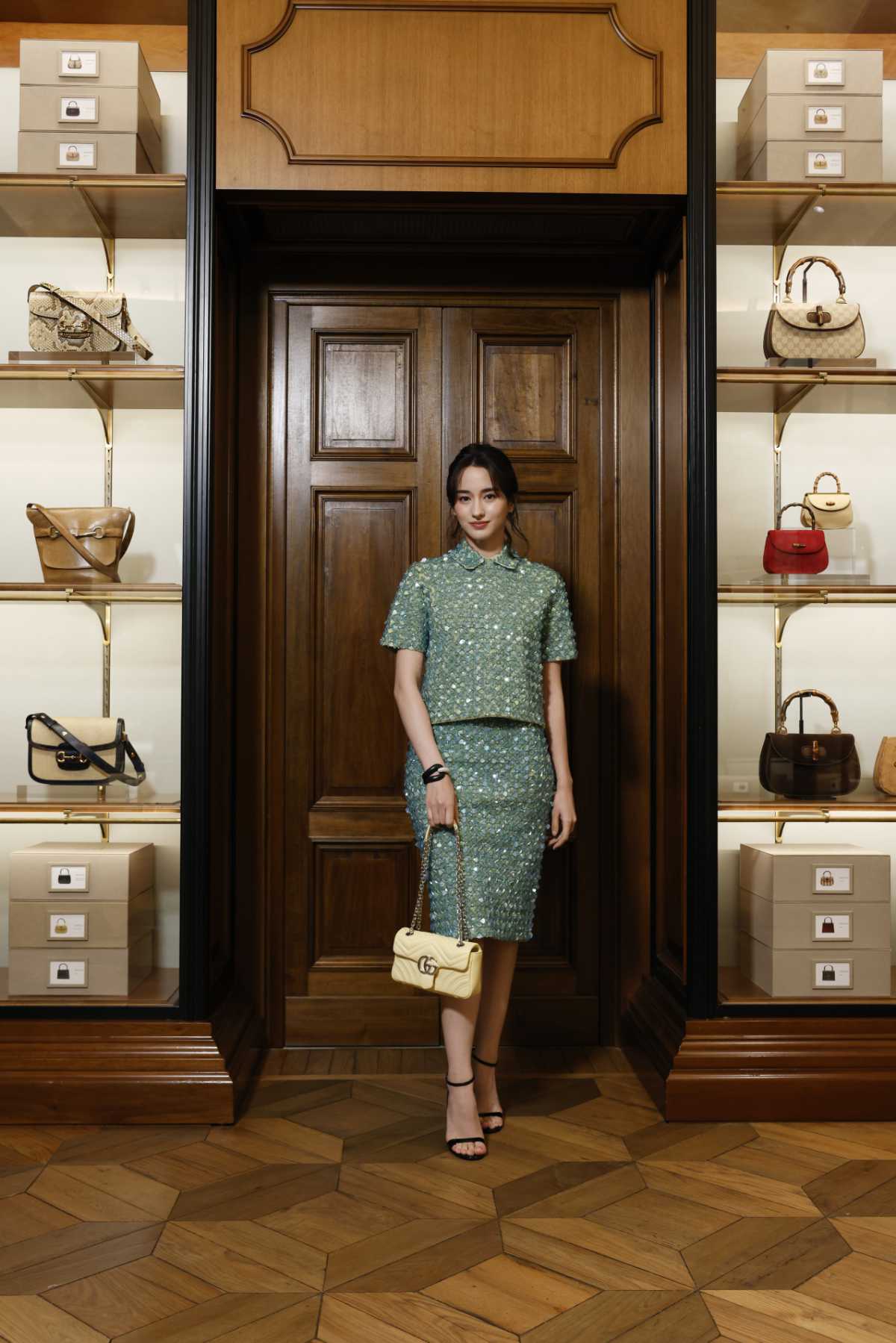Gucci Presents A New Design Of The GG Marmont Handbag