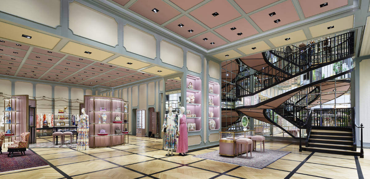 Louis Vuitton Ginza Namiki-dori store opened on March 20, 2021