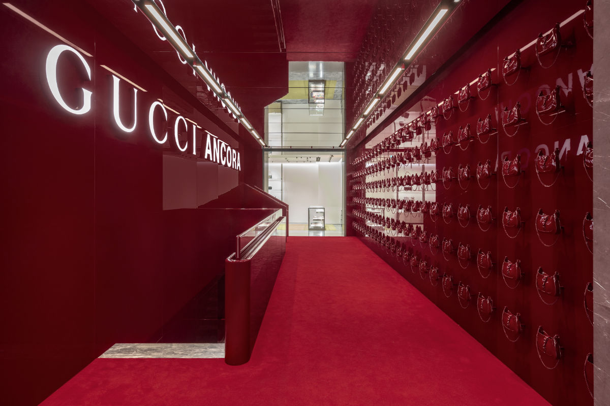 Gucci Opened Its Fully Renovated Store In Via Monte Napoleone, Milan