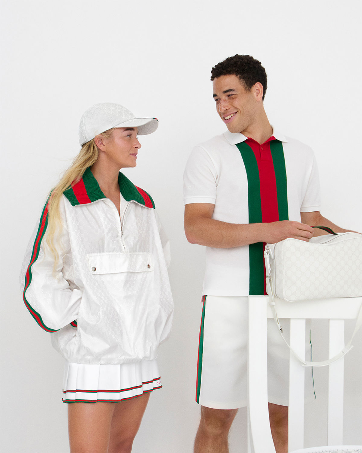 Gucci Presents Tennis Special Collection With A Campaign Featuring Professional Tennis Players